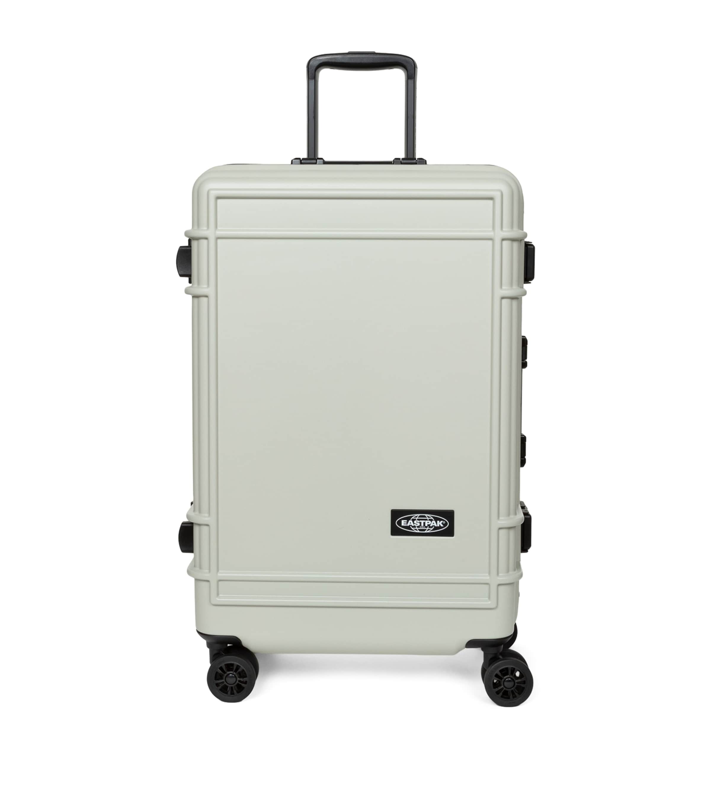 Eastpak Resistr Medium-size Hard Shell Suitcase In Sand