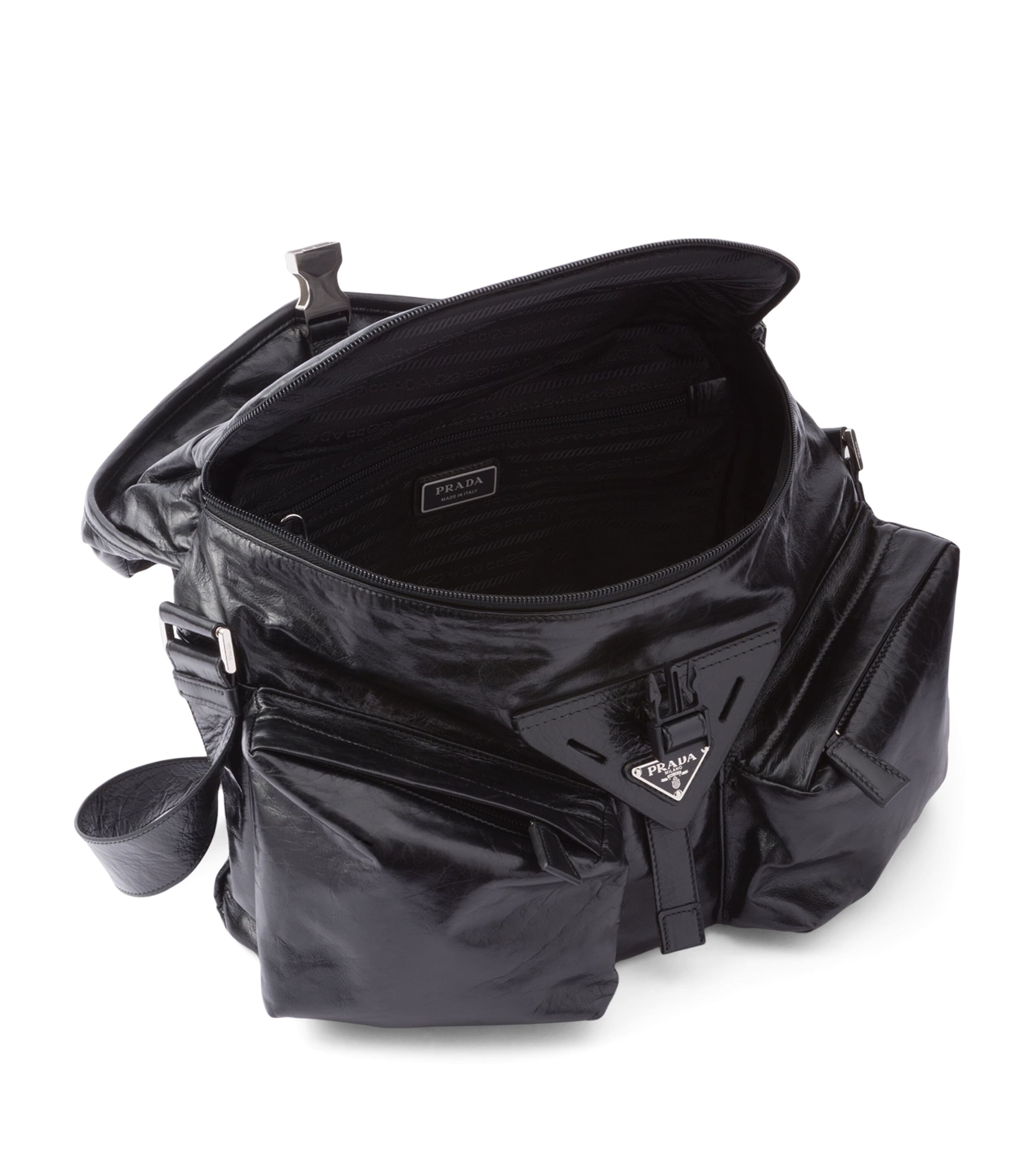 Prada Leather Shoulder Bag Image 2