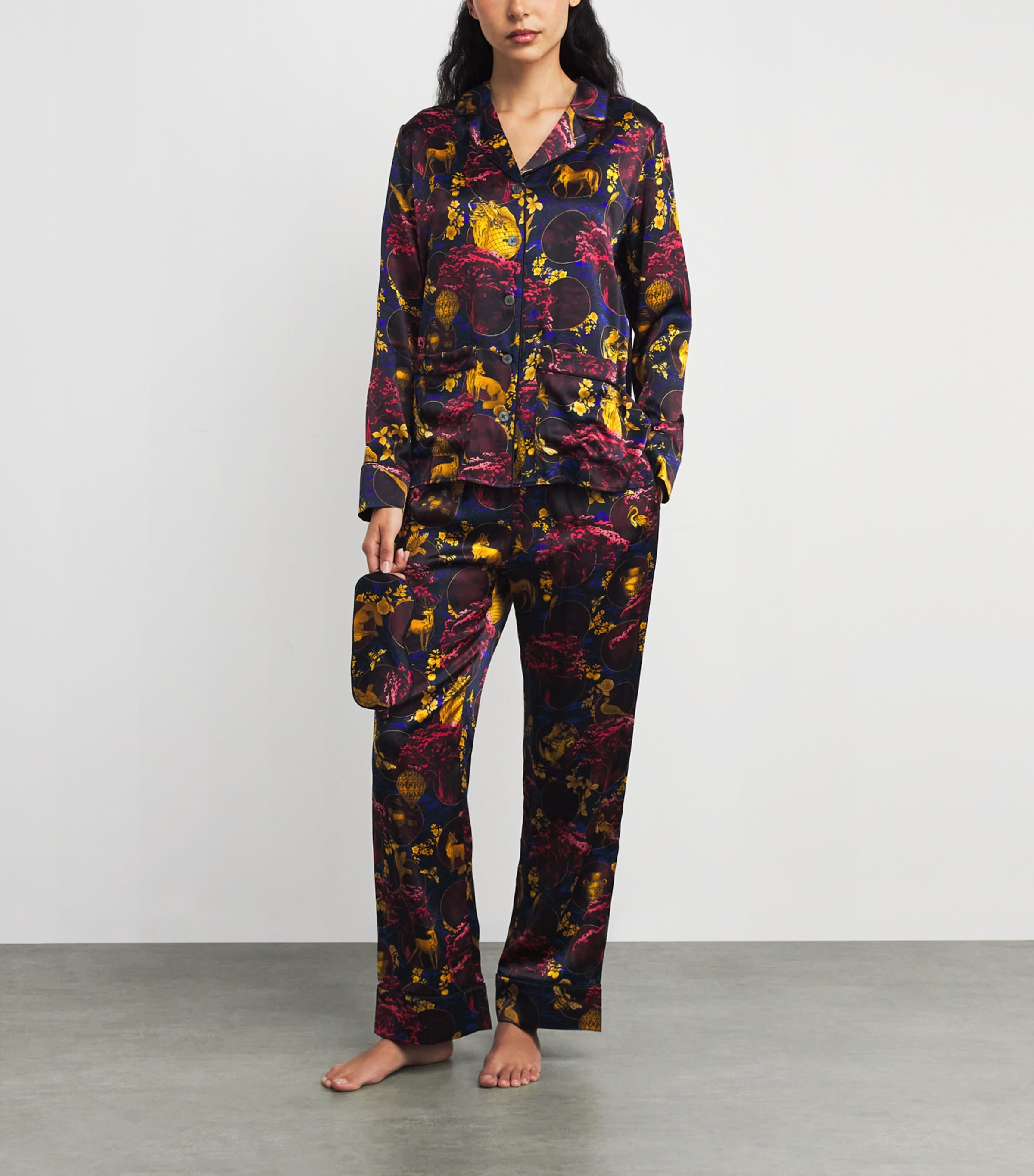 Silk Toile Pyjama Set IVORY Image 2