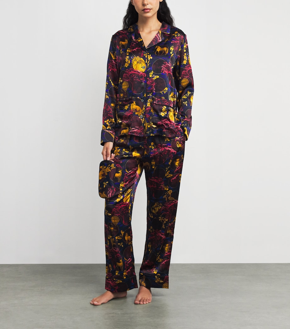 Silk Toile Pyjama Set IVORY Image 2