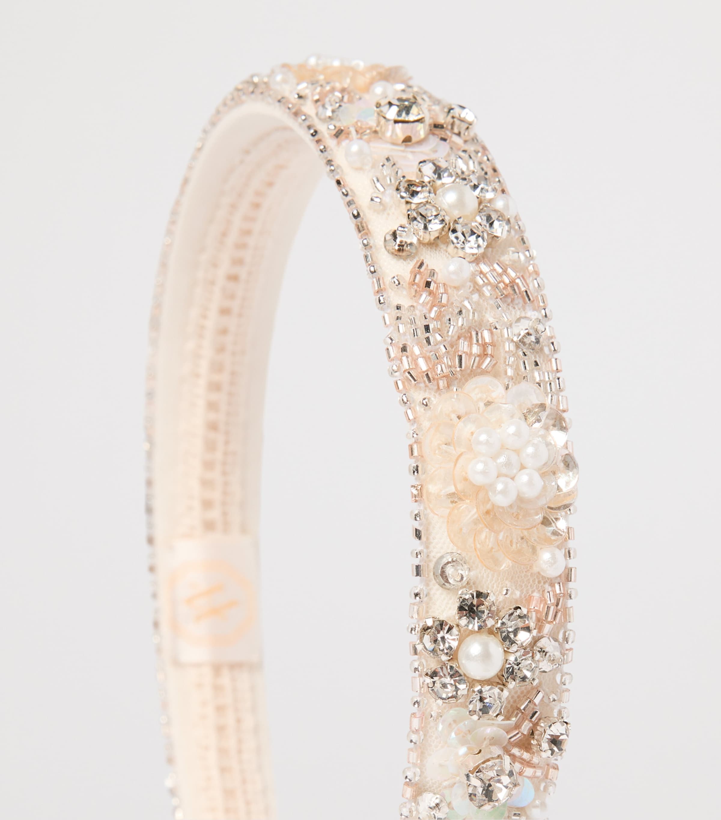 MAISON AVA Beaded Headband Image 2