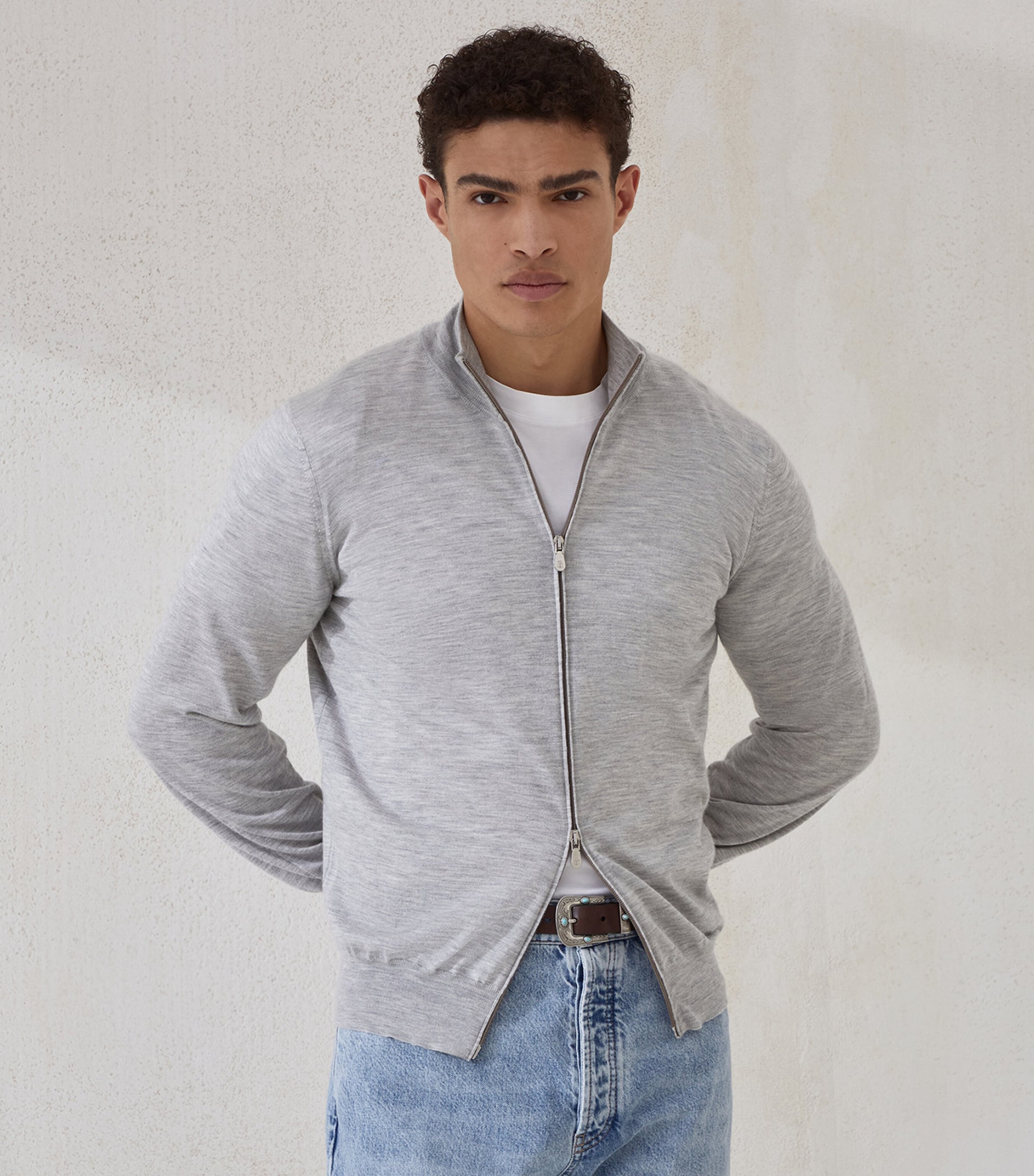 Cashmere-Silk Cardigan CD408 Image 2