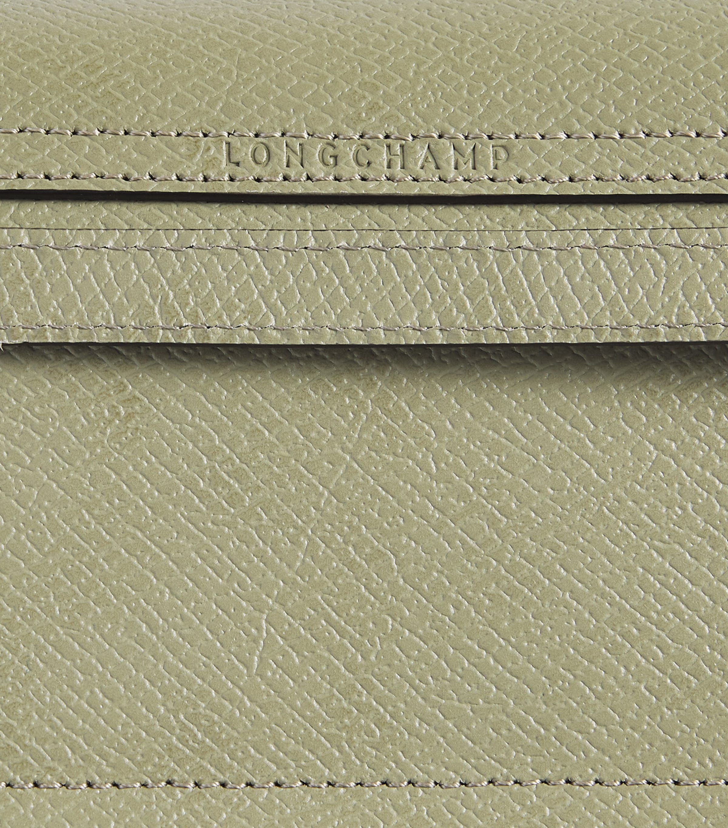 Longchamp Small Leather Épure Cross-Body Bag Amande Image 5