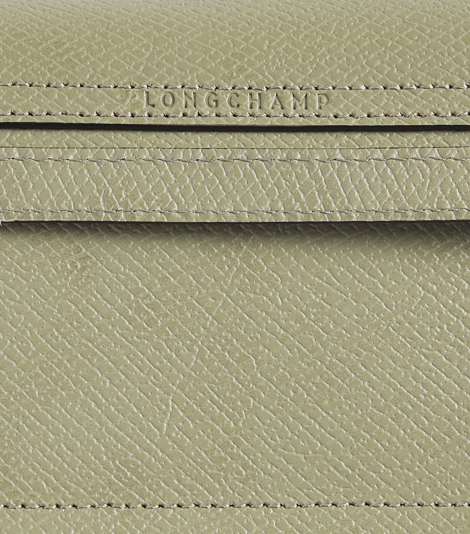 Longchamp Small Leather Épure Cross-Body Bag Amande Image 5