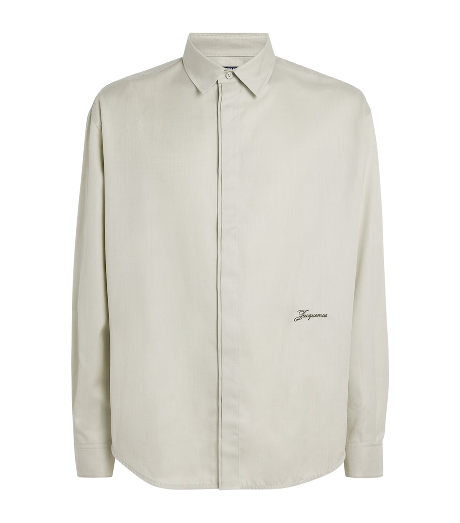 Cotton '50s Logo Simon Shirt 510-LIGHT GREEN Image 1