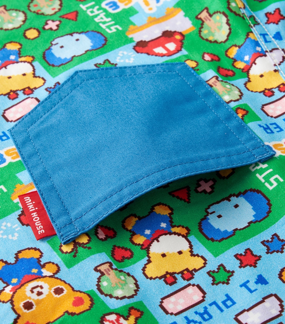 Miki House Pucchi the Bear Dungarees (6-12 Months) Image 6