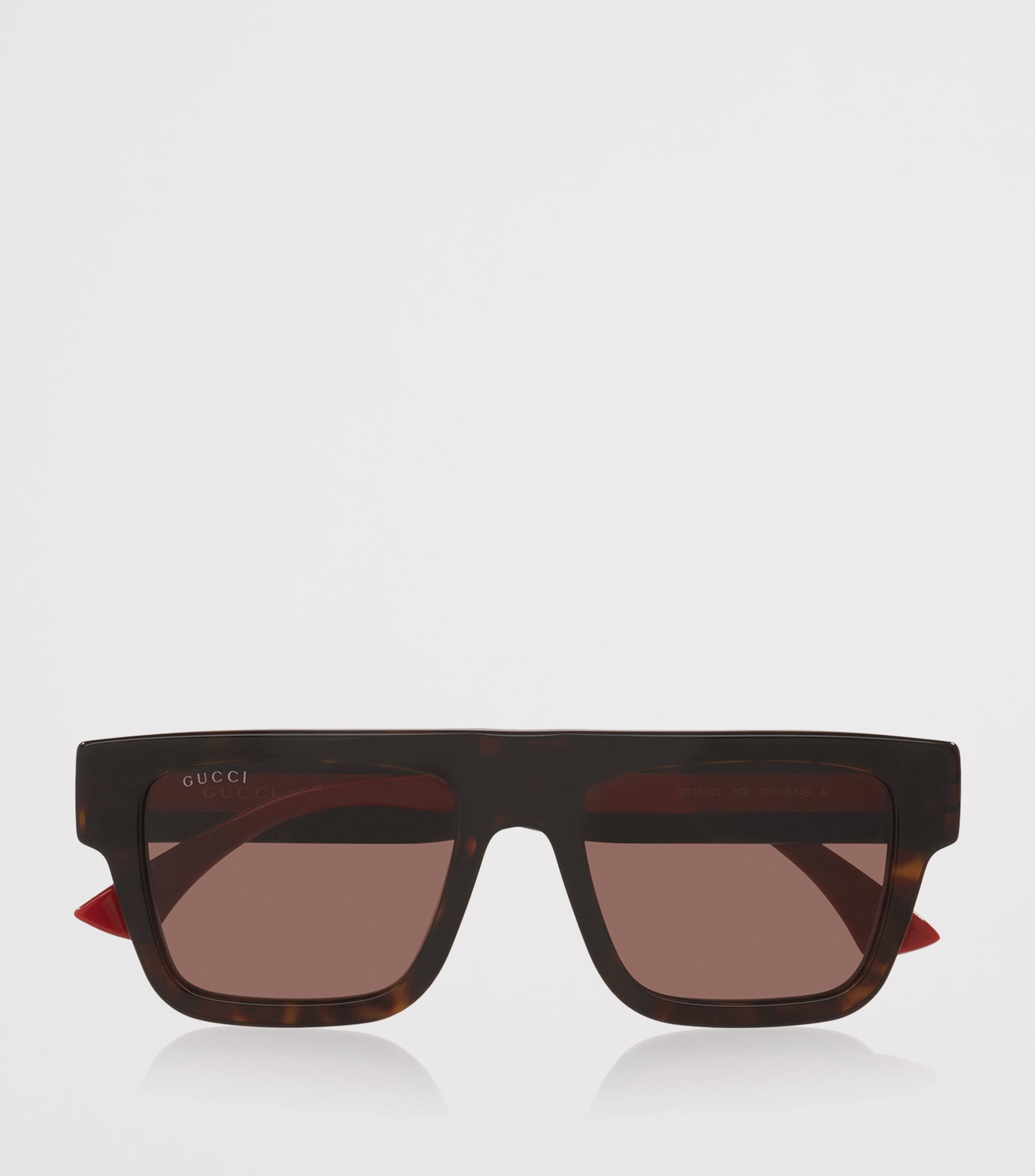 Acetate Rectangle Sunglasses 4402D1 Image 5