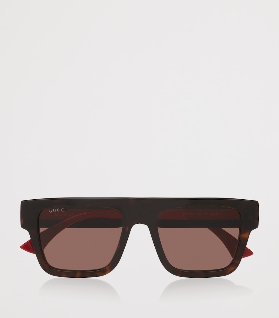 Acetate Rectangle Sunglasses 4402D1 Image 5
