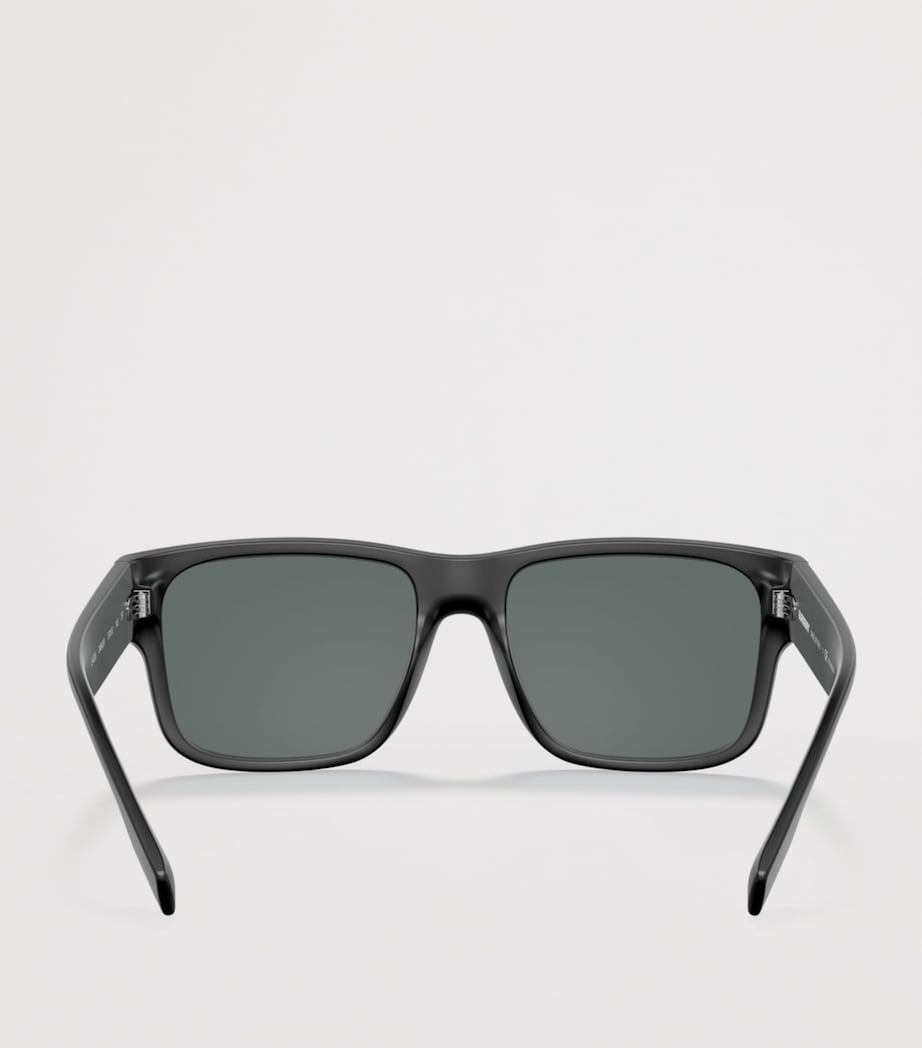Burberry Knight Square Sunglasses Black Image 4