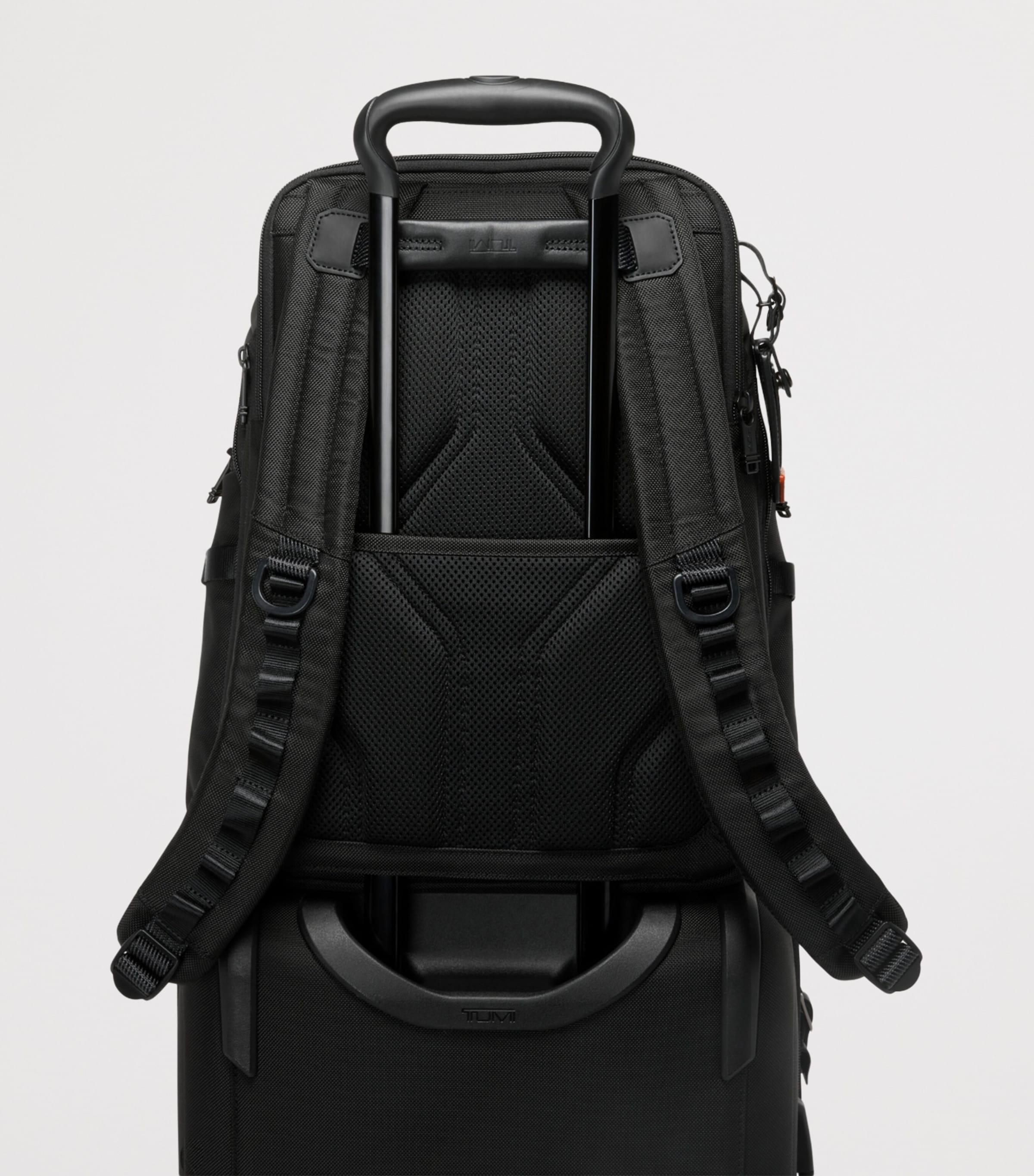 Tumi Alpha Bravo Business Navigation Backpack Terra Brown Image 5