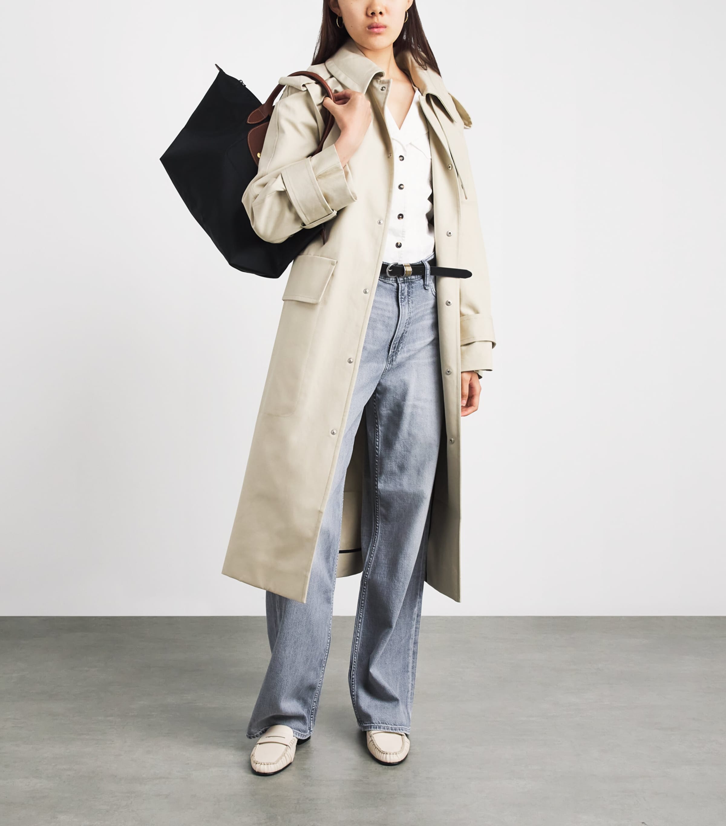 Rag & Bone Leather Sasha Belt Black Image 2
