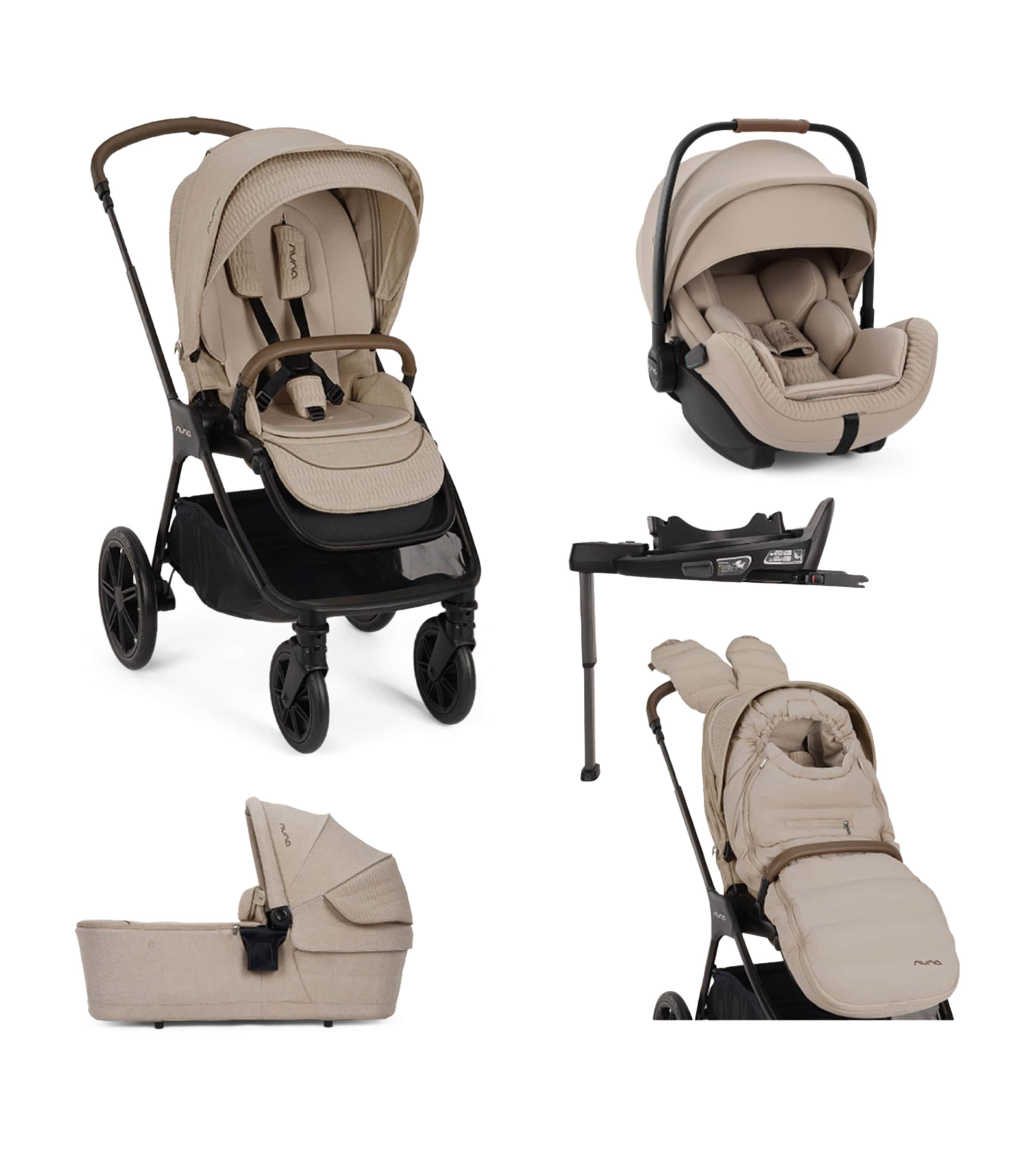 Nuna TRIV lx ARRA flex Stroller Bundle - Cosmopolitan Cosmopolitan Image 1