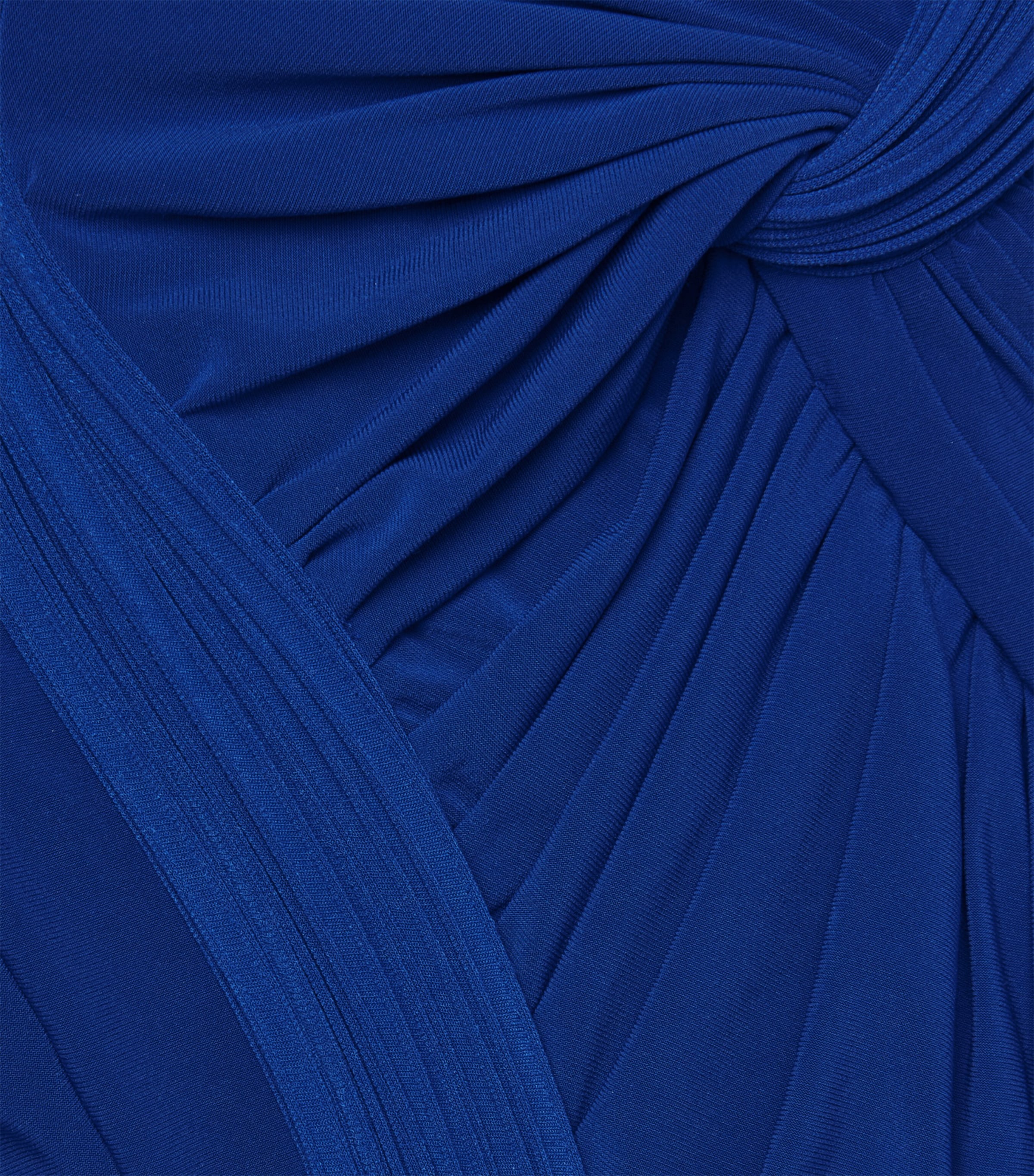 Gaurav Gupta Womens Intertwine Sculpt Aether Gown Ultramarine Blue Image 6