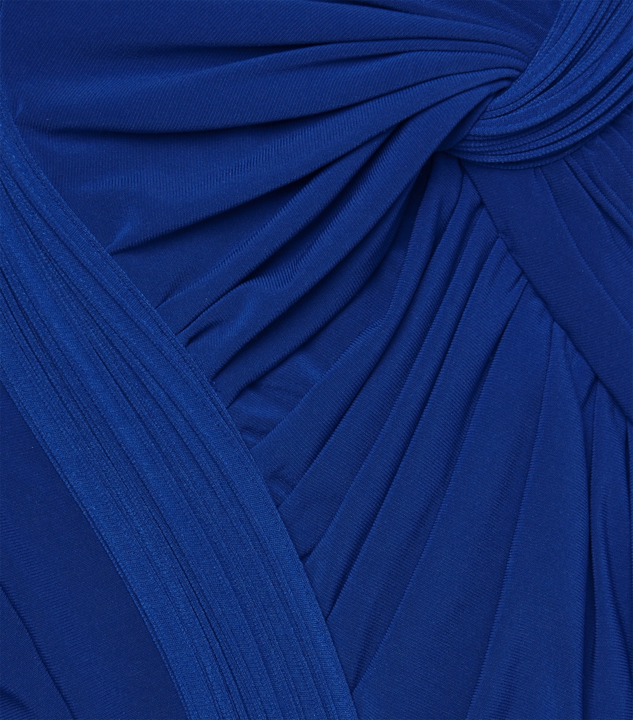 Gaurav Gupta Womens Intertwine Sculpt Aether Gown Ultramarine Blue Image 6