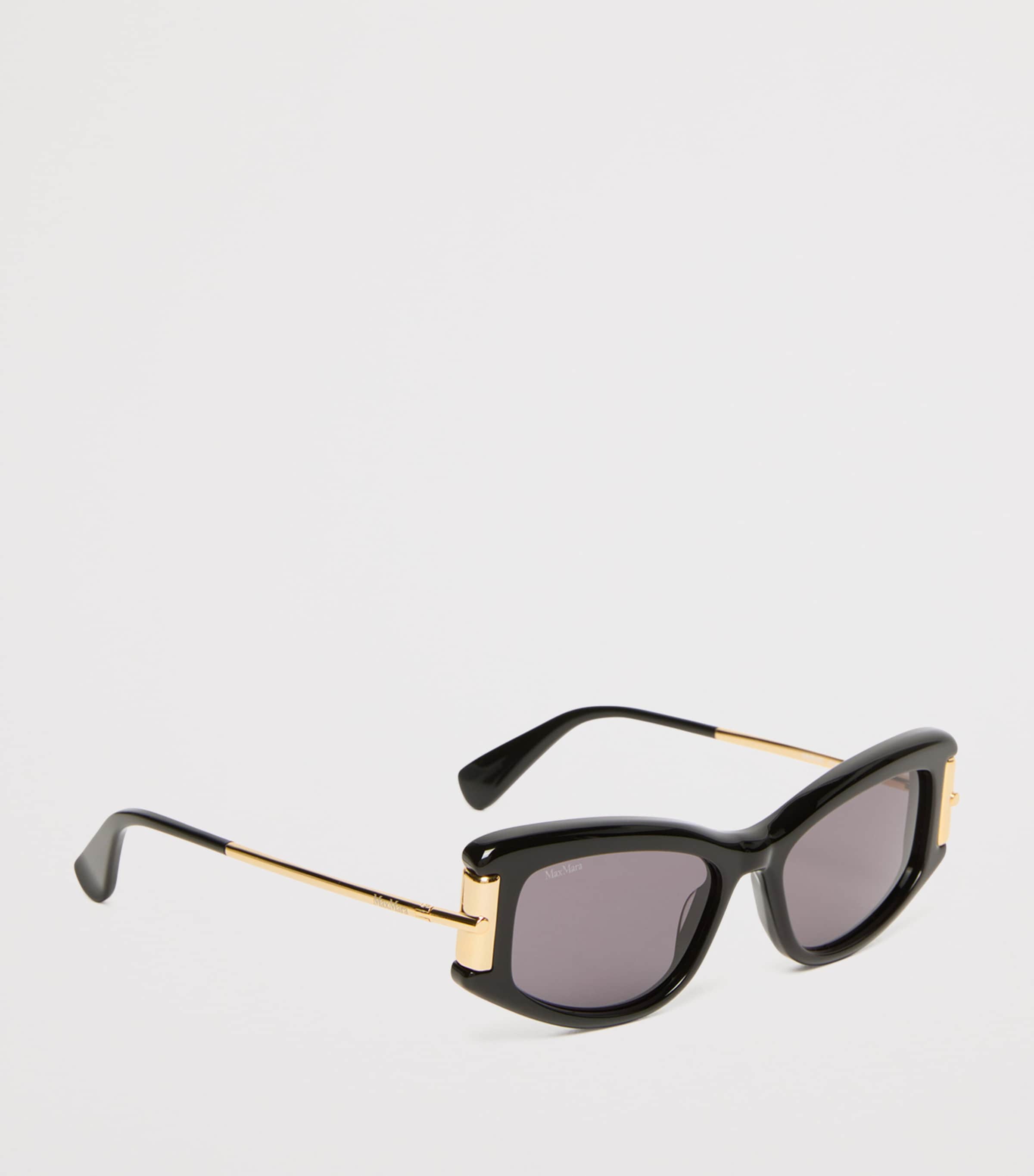 Max Mara Acetate Cat-Eye Sunglasses Black Image 2