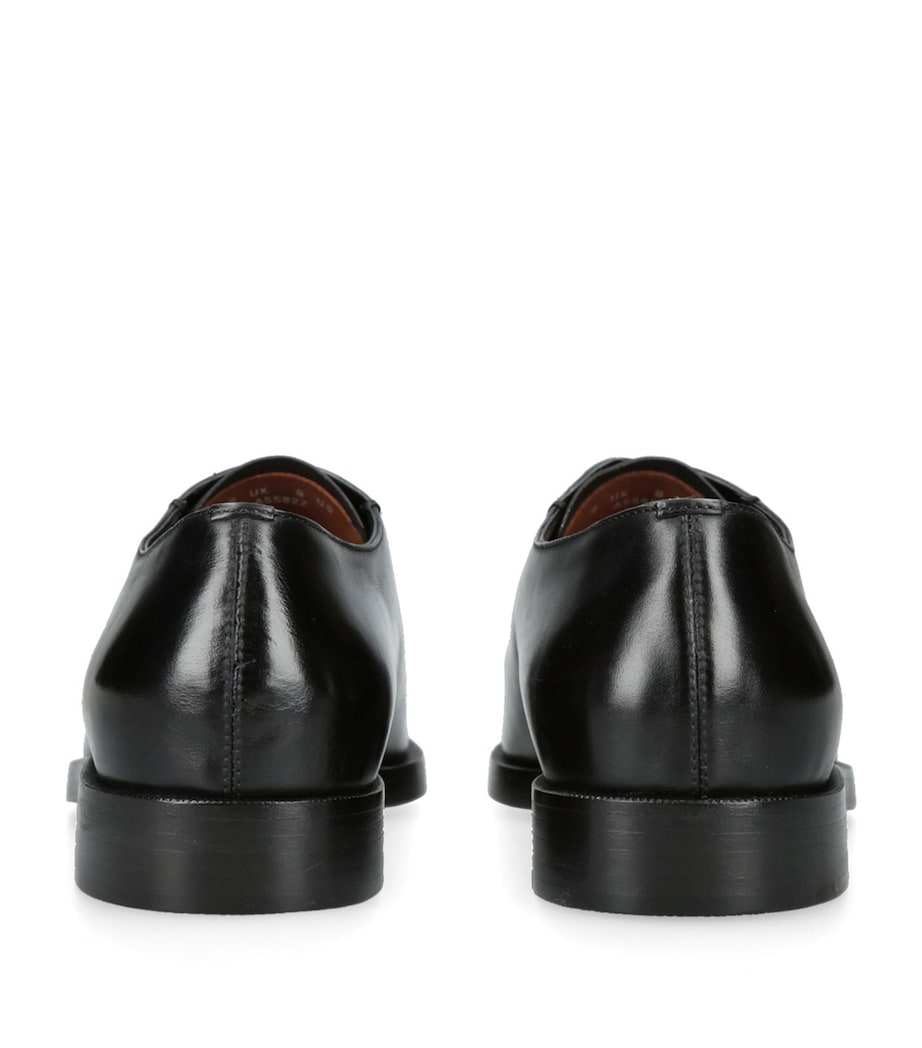 Leather Torino Derby Shoes BLACK Image 2