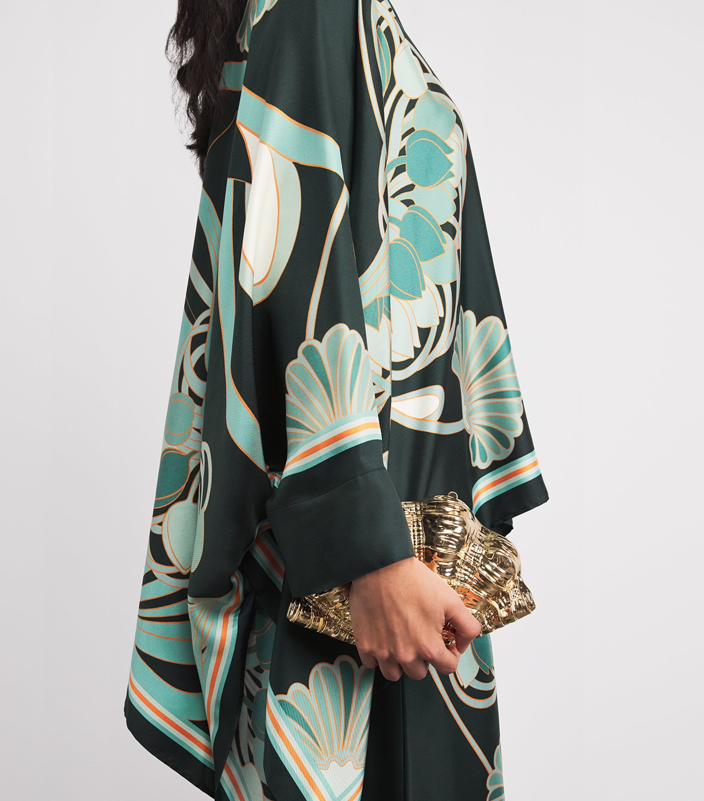 La Doublej Womens Silk Foulard Blouse Tulp Plac Image 3