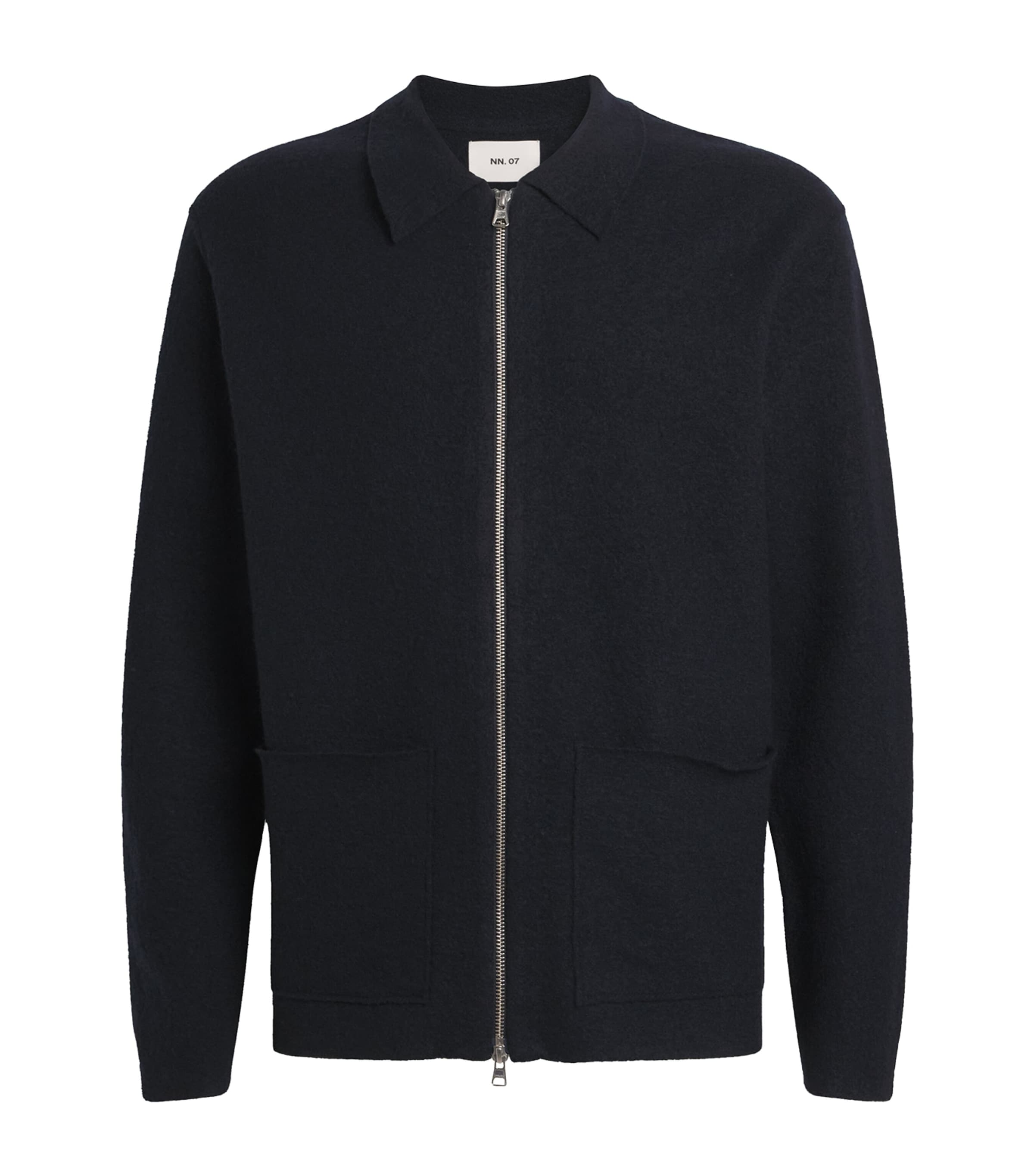 Wool Jonas Overshirt NAVY BLUE Image 1