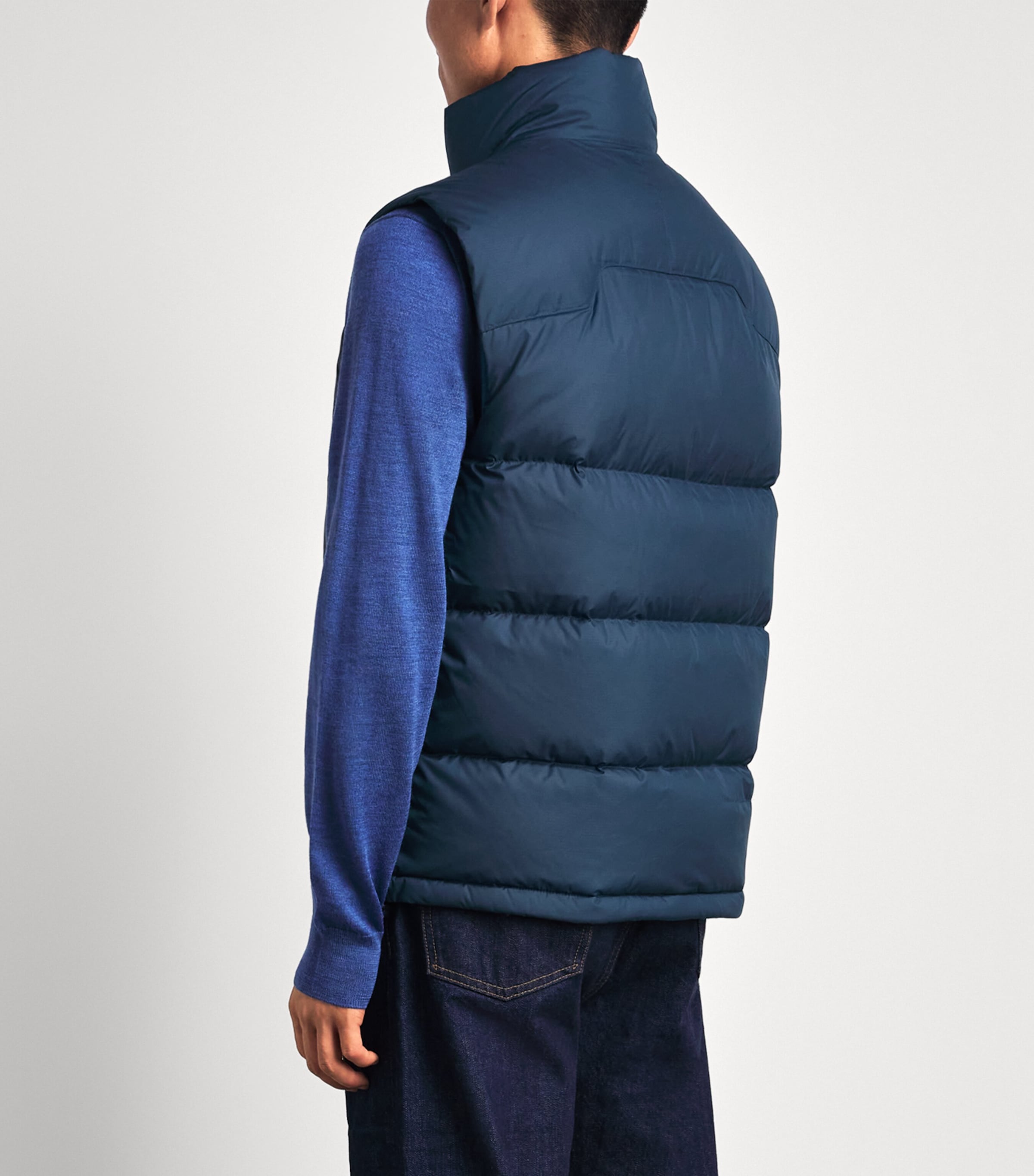 POLO RALPH LAUREN Gorhamダウンベスト　ネイビー　XL Polo Ralph Lauren Navy Gorham Down Gilet | Harrods US