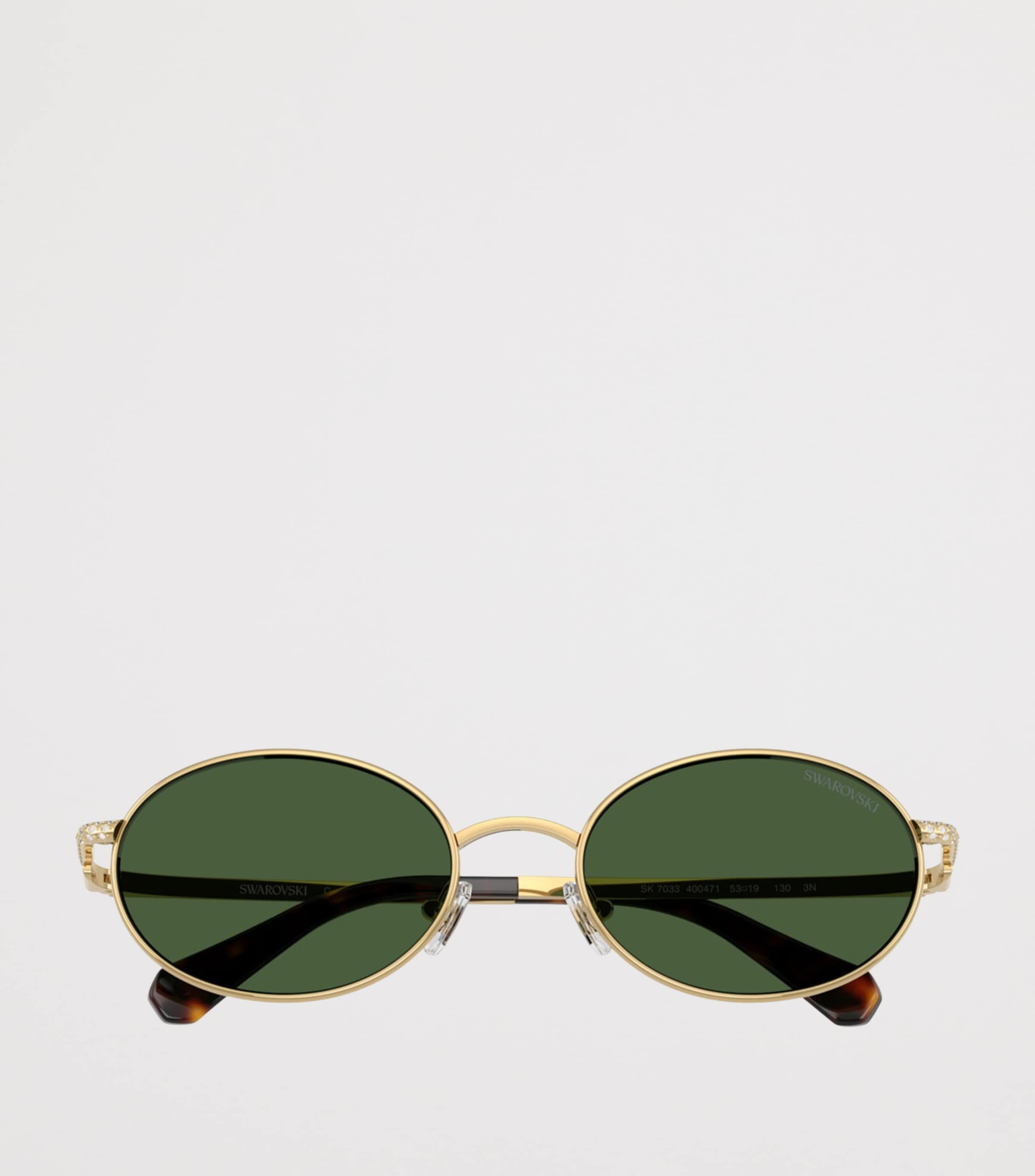Swarovski SK7033 Oval Sunglasses Image 5