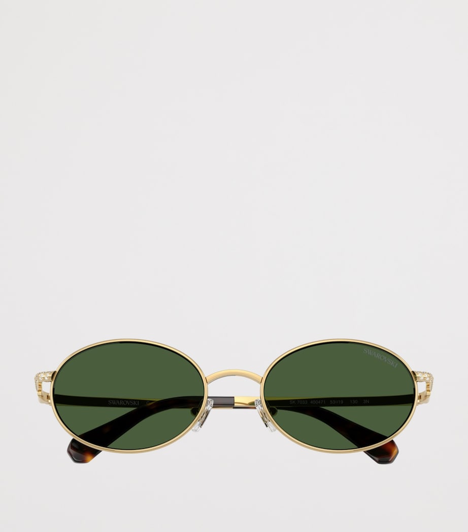 Swarovski SK7033 Oval Sunglasses Image 5