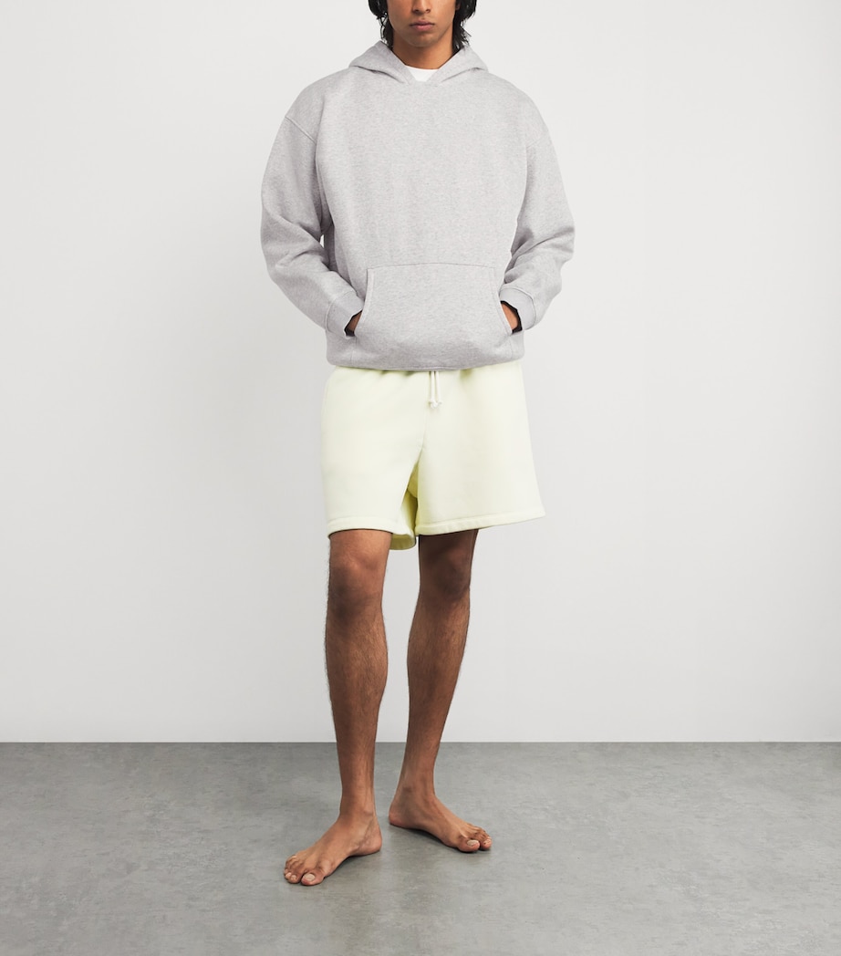 Fleece Lounge Relaxed Hoodie LIGHT HEATHER GREY Image 2