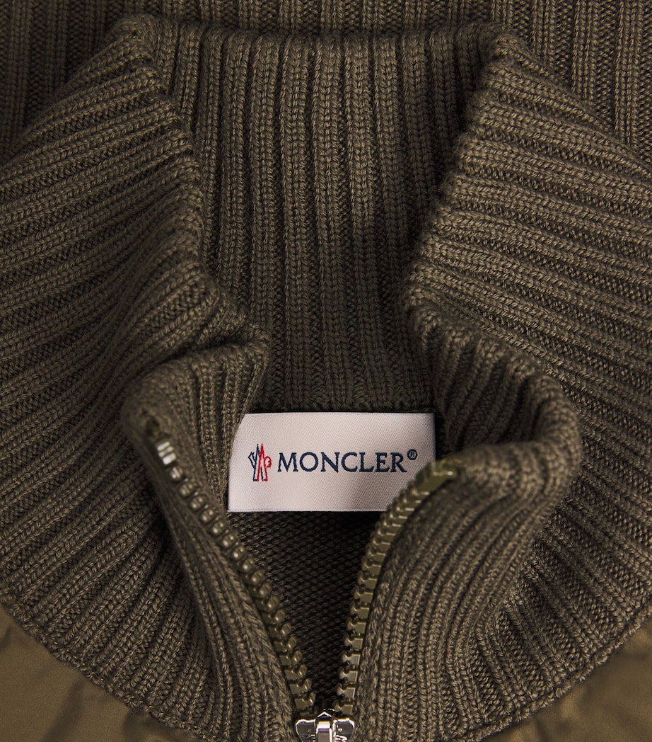 Cotton Down-Front Cardigan 824 Image 5