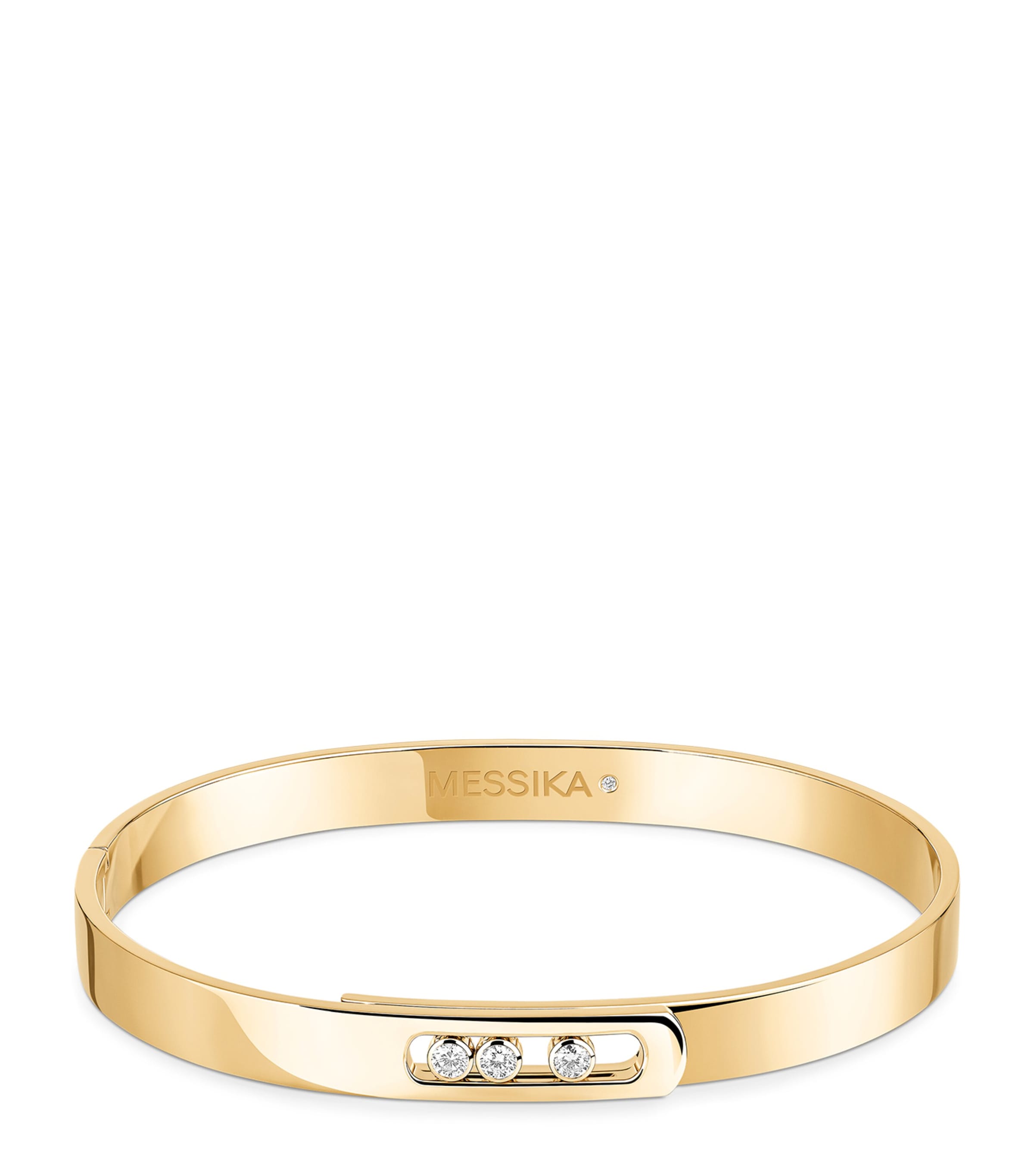 Messika Move Noa Yellow Gold and Diamond Bangle (0.15ct) Yellow Gold Image 1