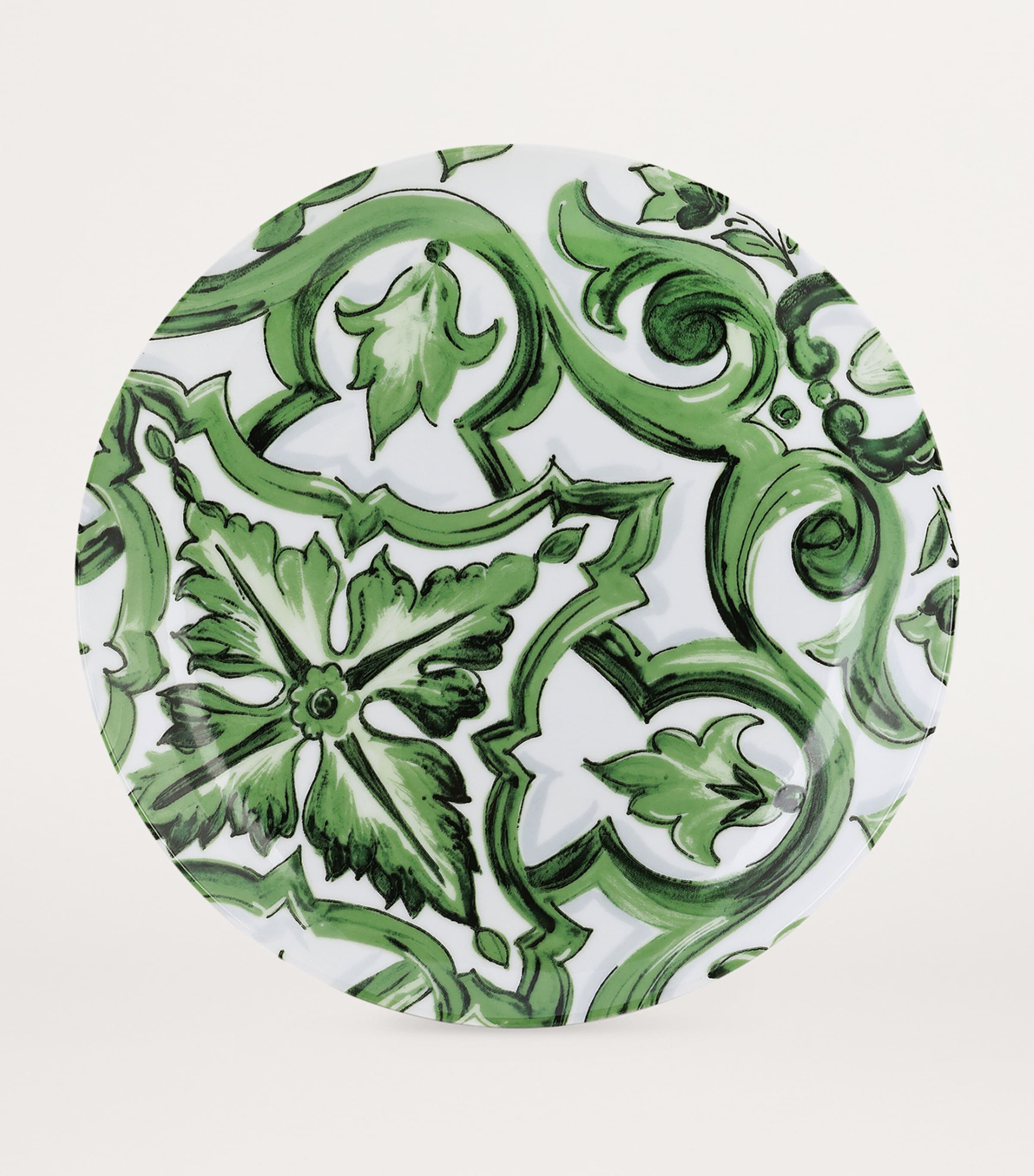 Set of 2 Dinner Plates (26cm) UV001-VERDE MAIOLICA Image 3