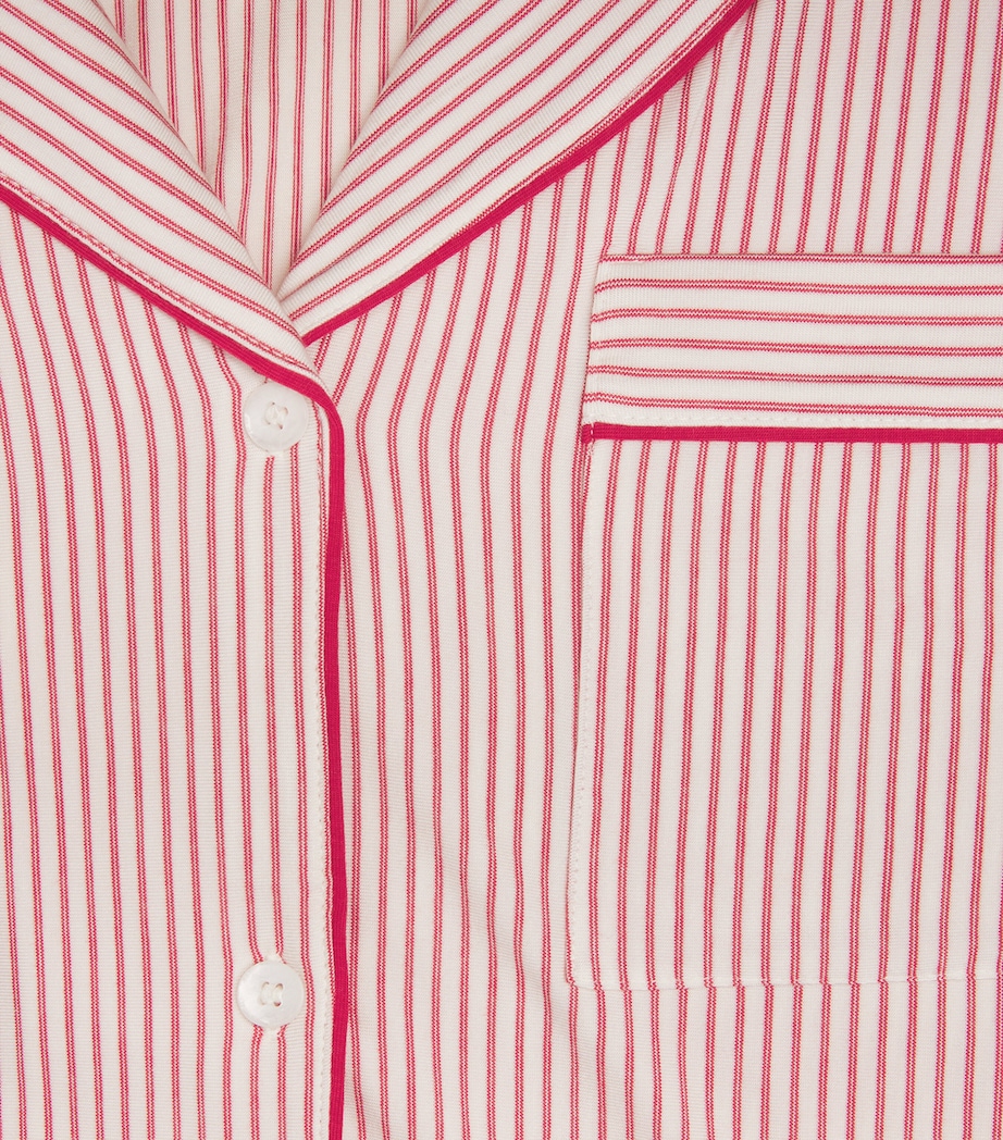 Stripe Gisele Pyjama Set DUO STRIPE/HOLL Image 5