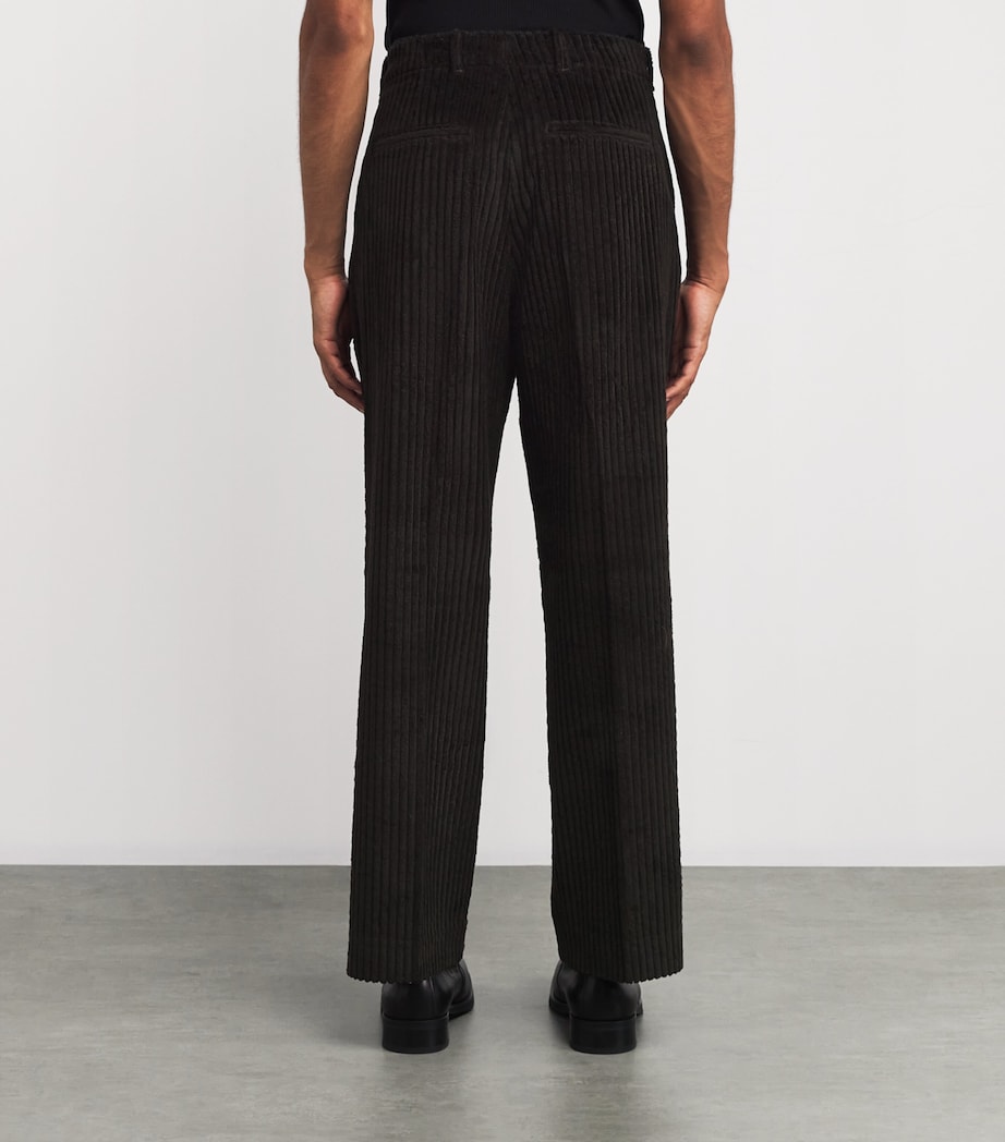 Cotton Corduroy Borrowed Chinos PROFOUND BROWN Image 4