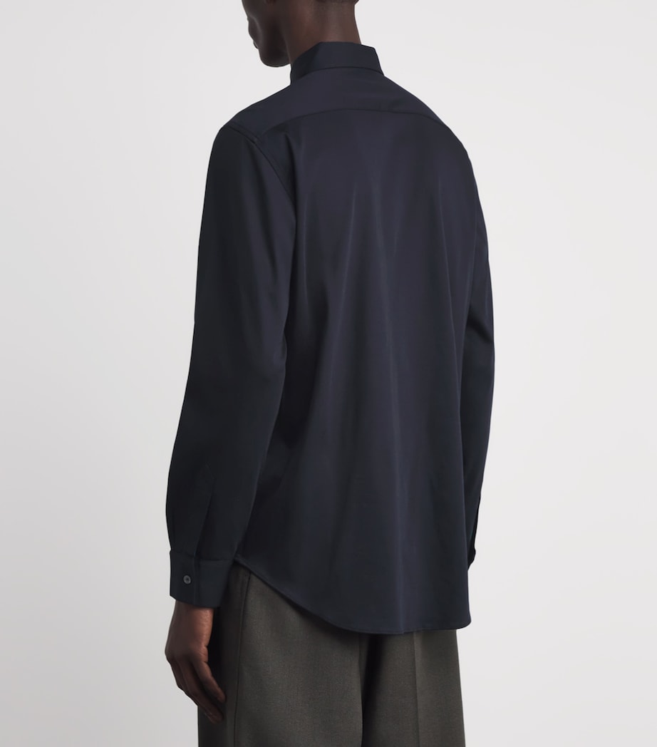 Cotton Shirt BLUE-49 Image 4