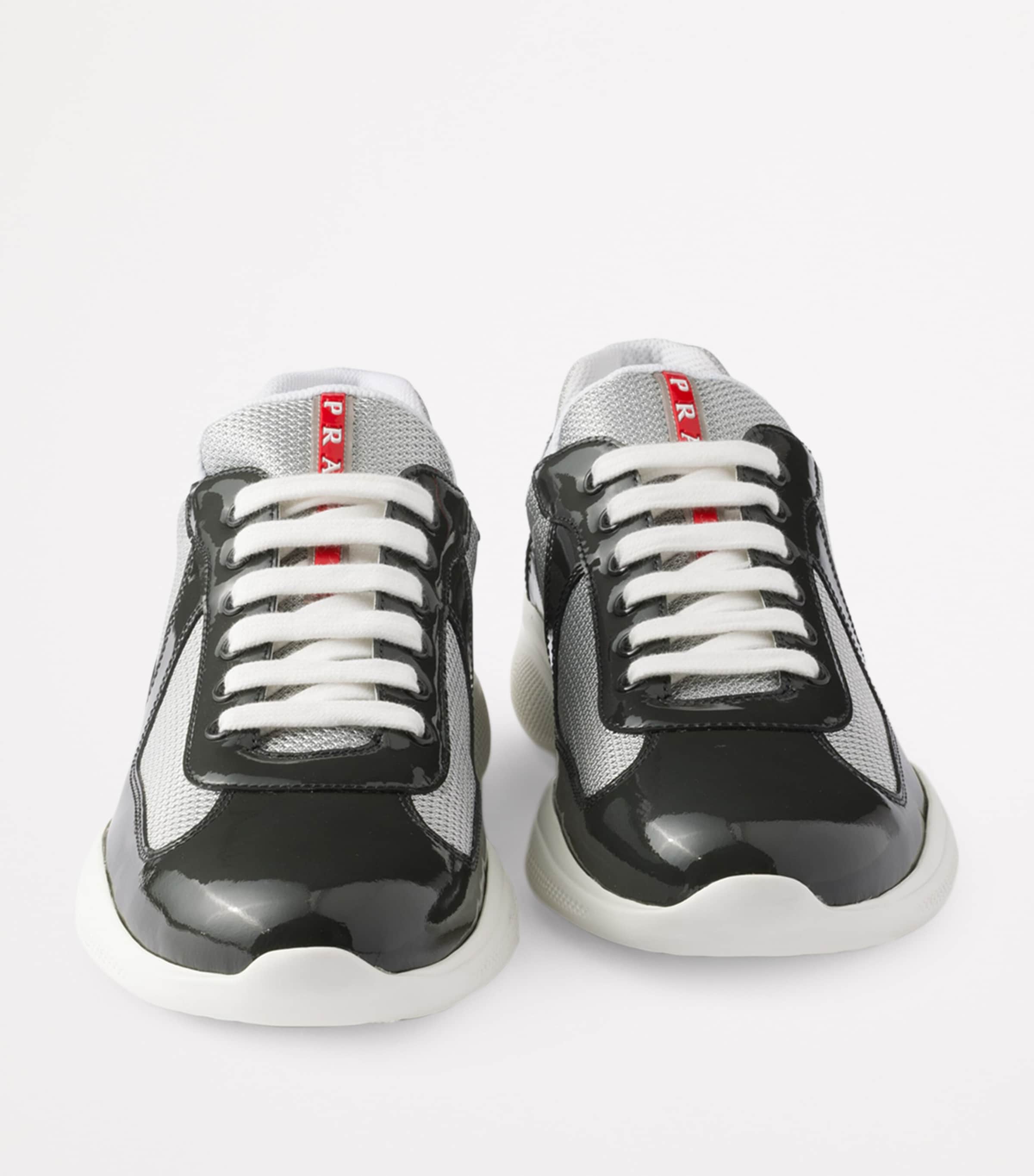 Patent Leather-Blend America's Cup Sneakers F0X8Y Image 5