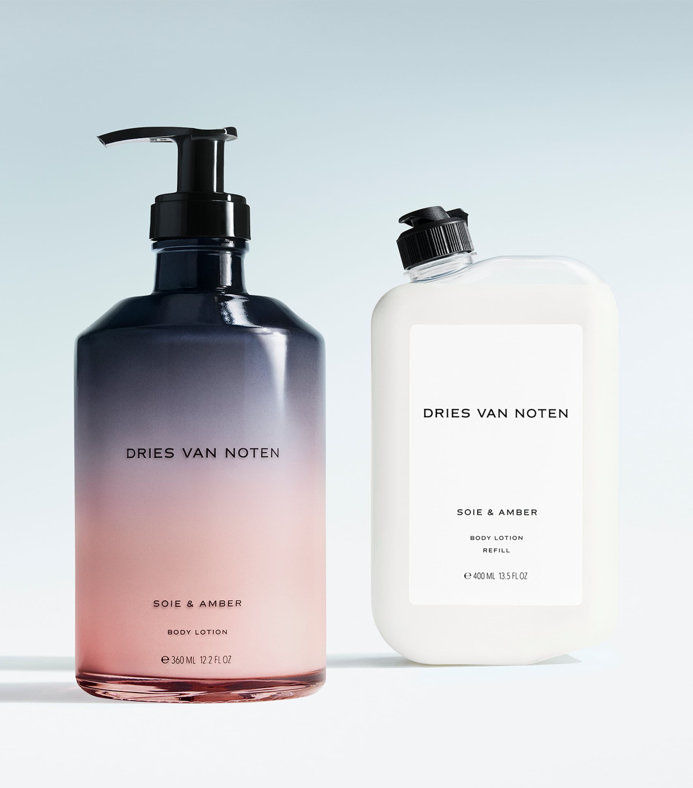 DRIES VAN NOTEN Soie & Amber Body Lotion (400ml) - Refill Image 2