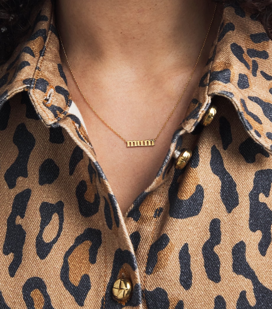 Jennifer Meyer Yellow Gold Mum Necklace Yellow Gold Image 2