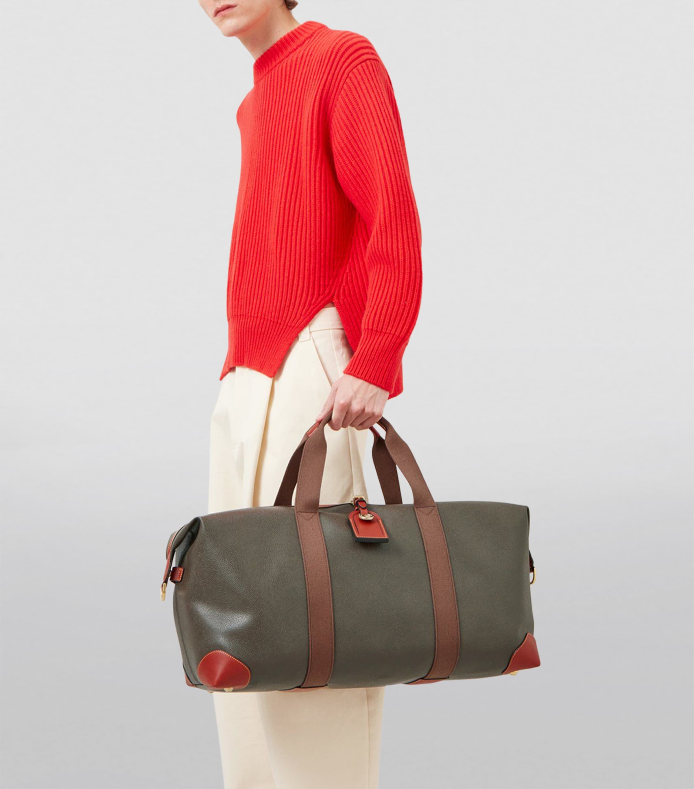 Mulberry Medium Clipper Holdall Mole Cognac Image 5