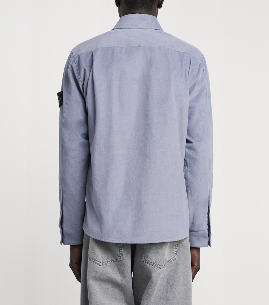 Stone Island Cotton Corduroy Overshirt Image 5