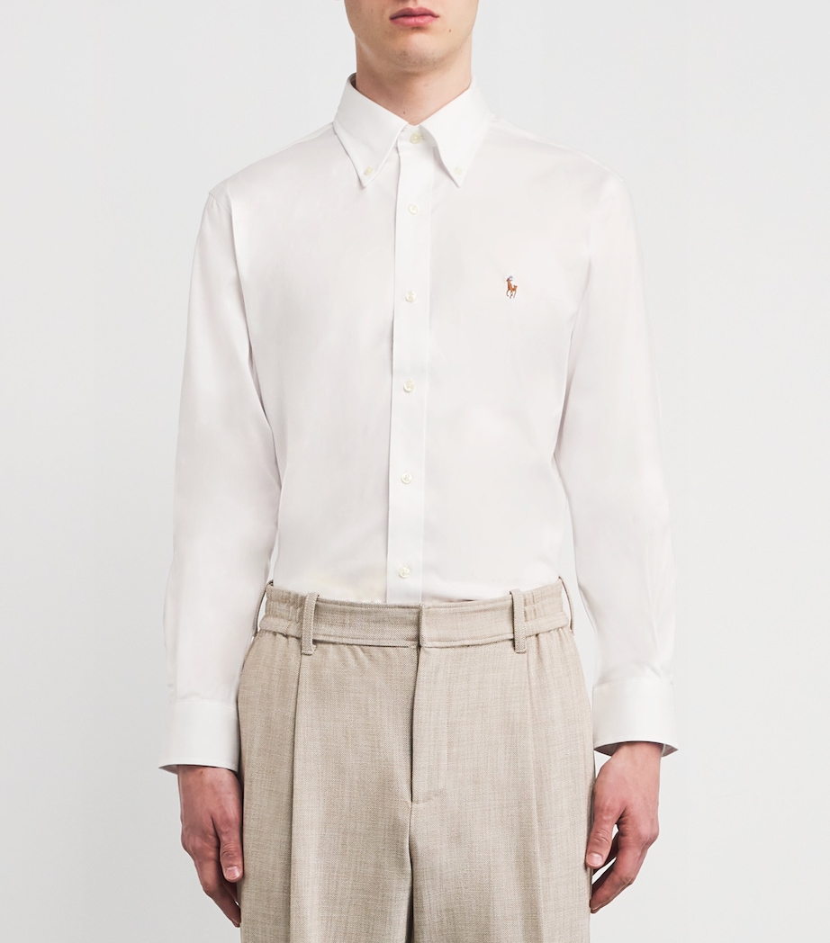 Cotton Poplin Shirt WHITE Image 3