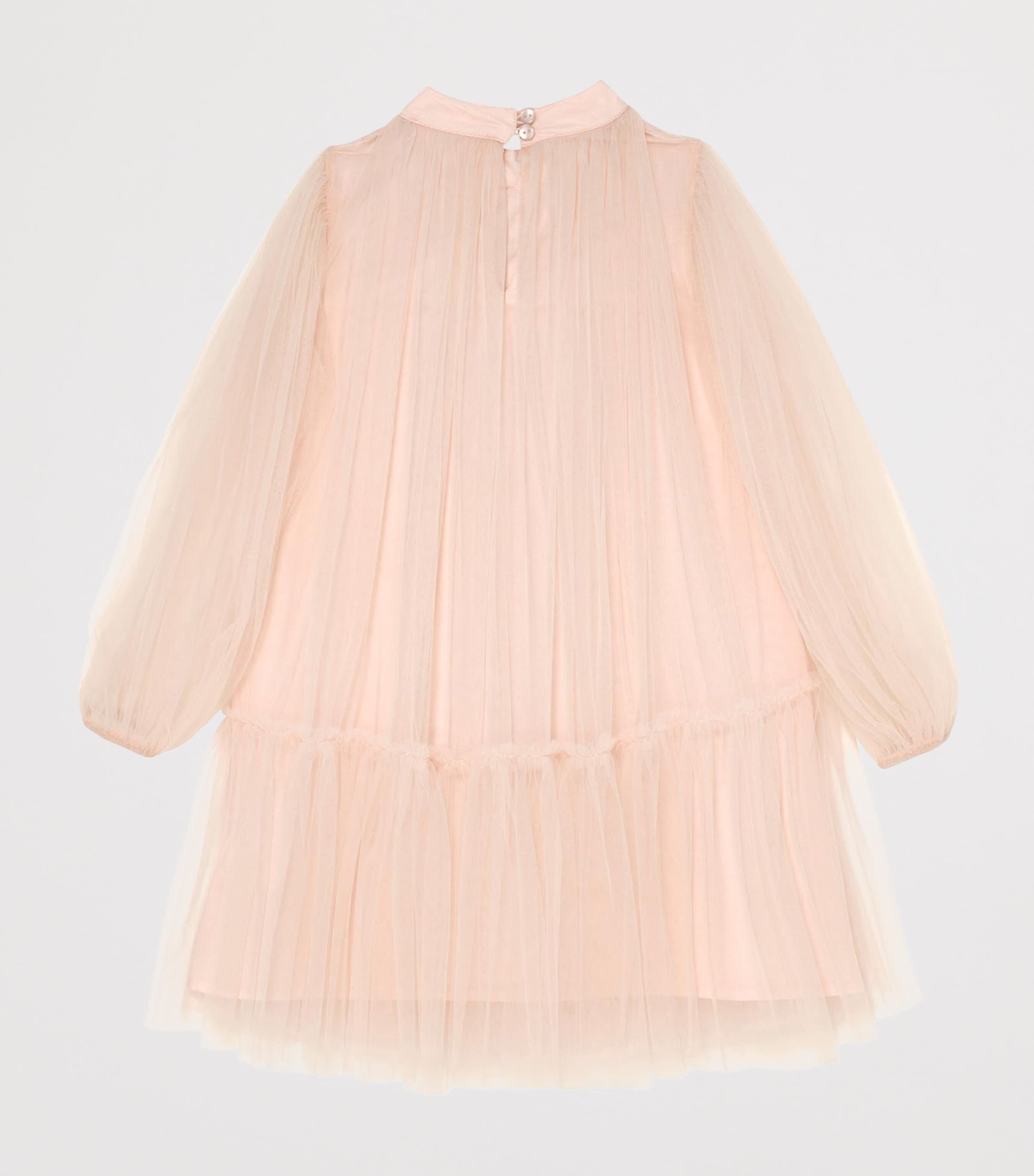 Tulle Crown Jewel Dress (2-11 Years) PEARL Image 2