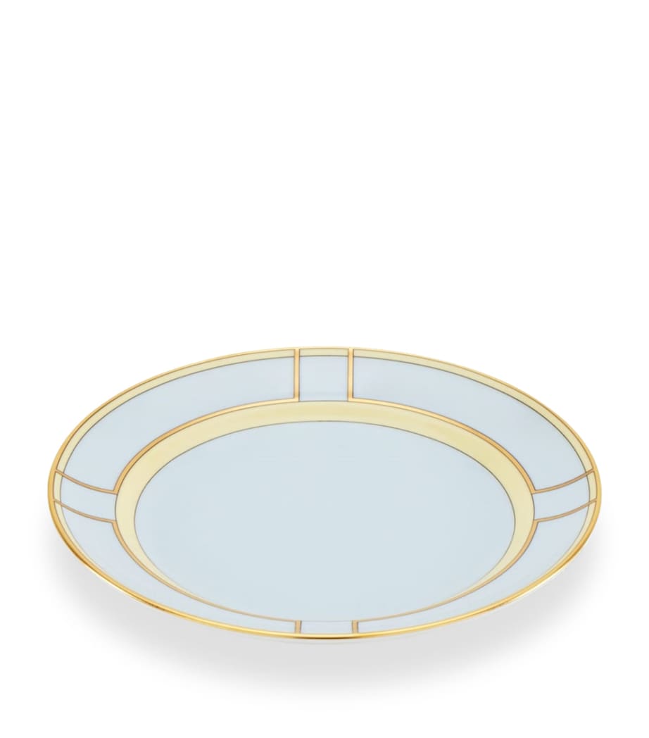 GINORI 1735 Porcelain Colonna Diva Celeste Dessert Plate (20cm) Image 4
