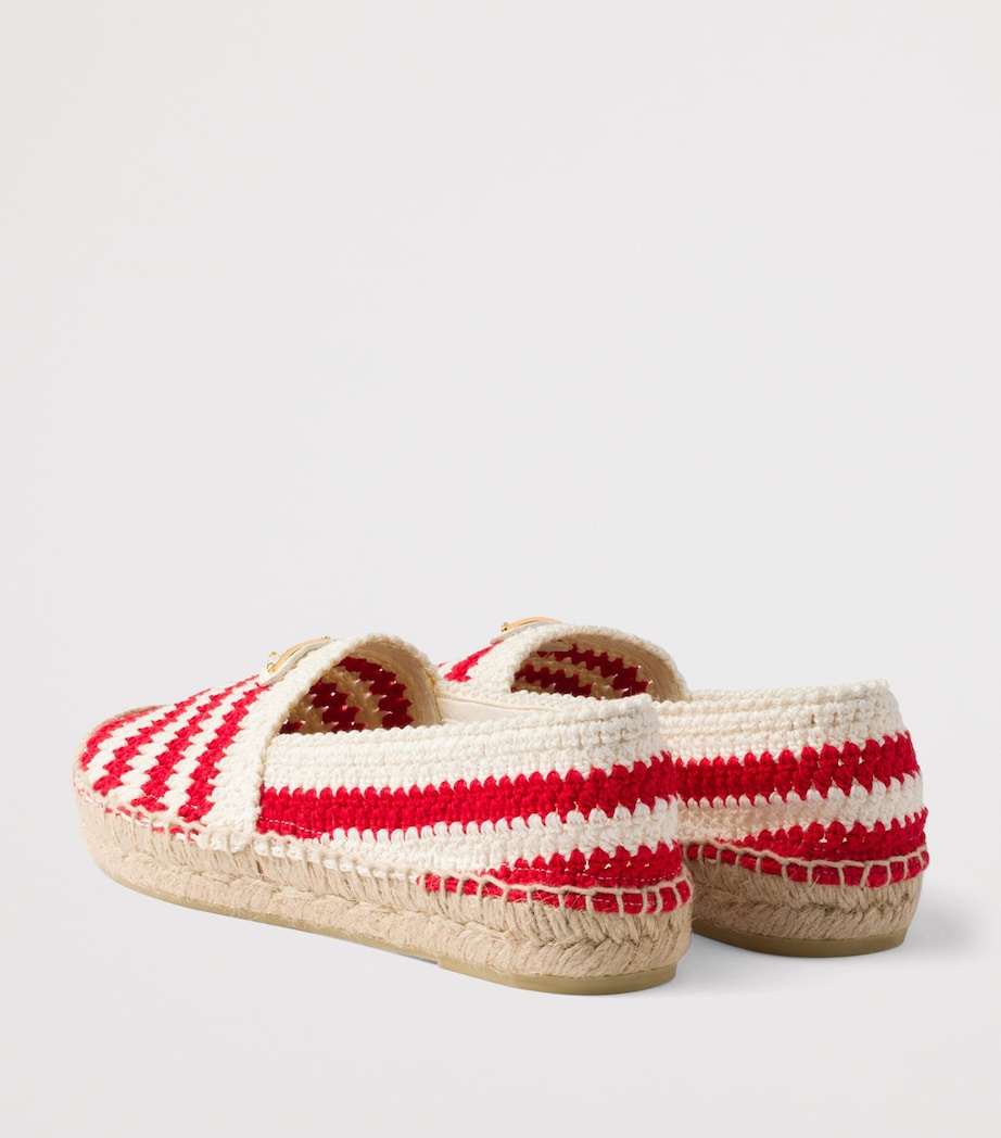 Crochet Triangle Espadrilles F0011 Image 4