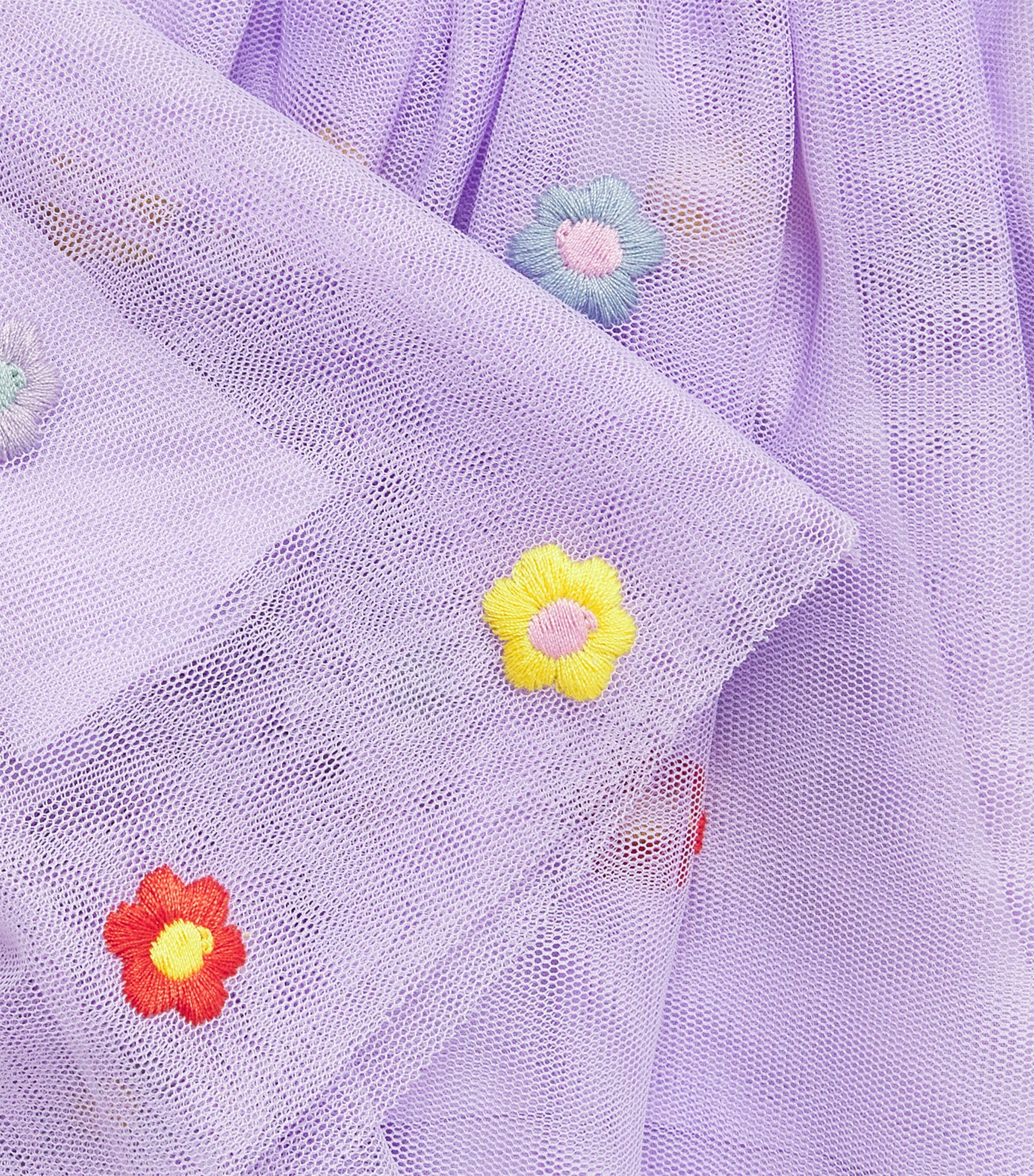 Tulle Flower-Embroidered Skirt (3-36 Months) 522EMVIOLA EMB Image 3