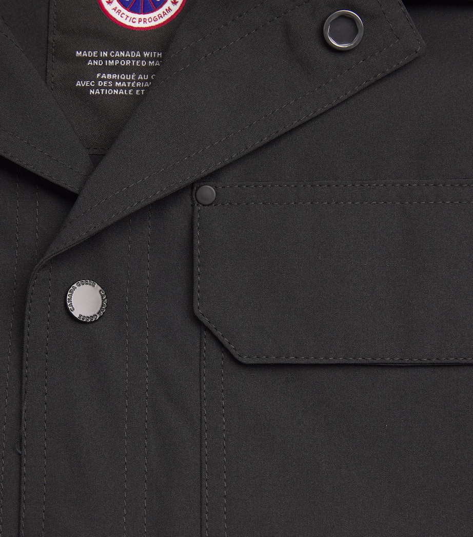 Burnarby Chore Overshirt BLACK 61 Image 5