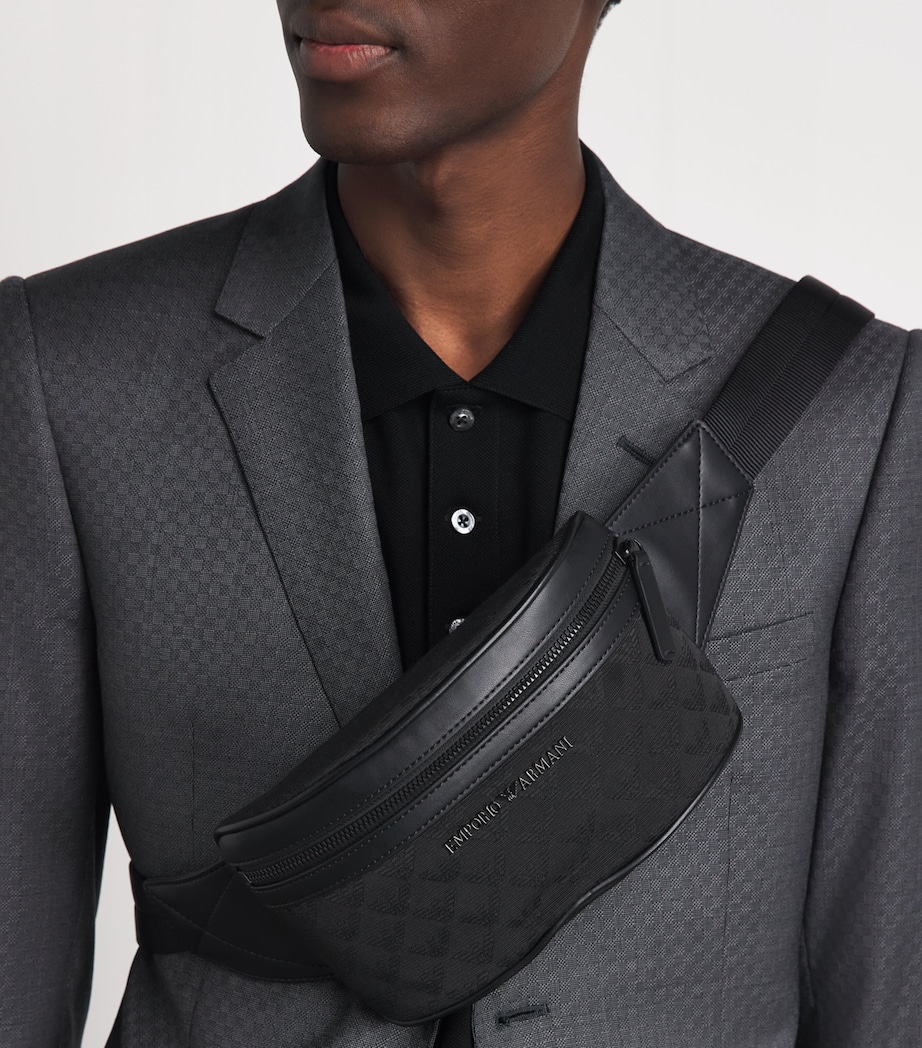 Emporio Armani Jacquard Logo Belt Bag Image 2