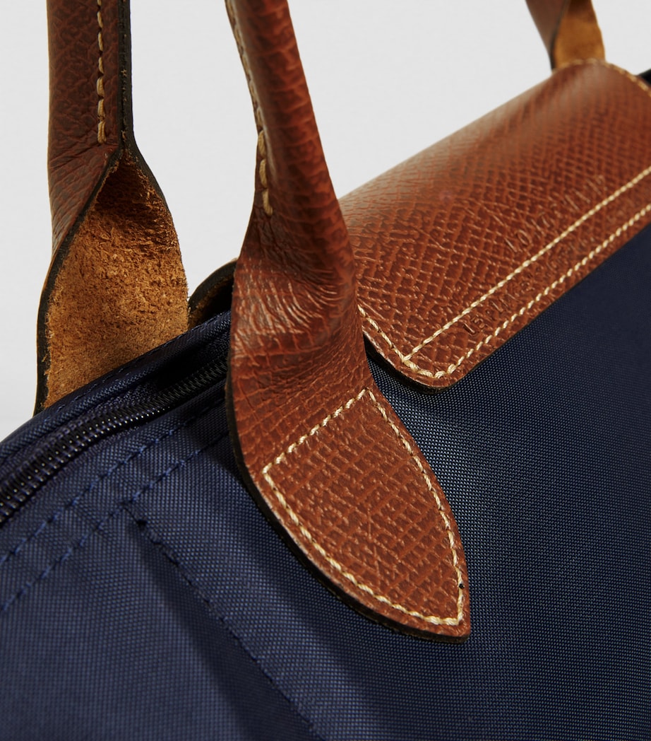Large Le Pliage Original Tote Bag P68 NAVY Image 8