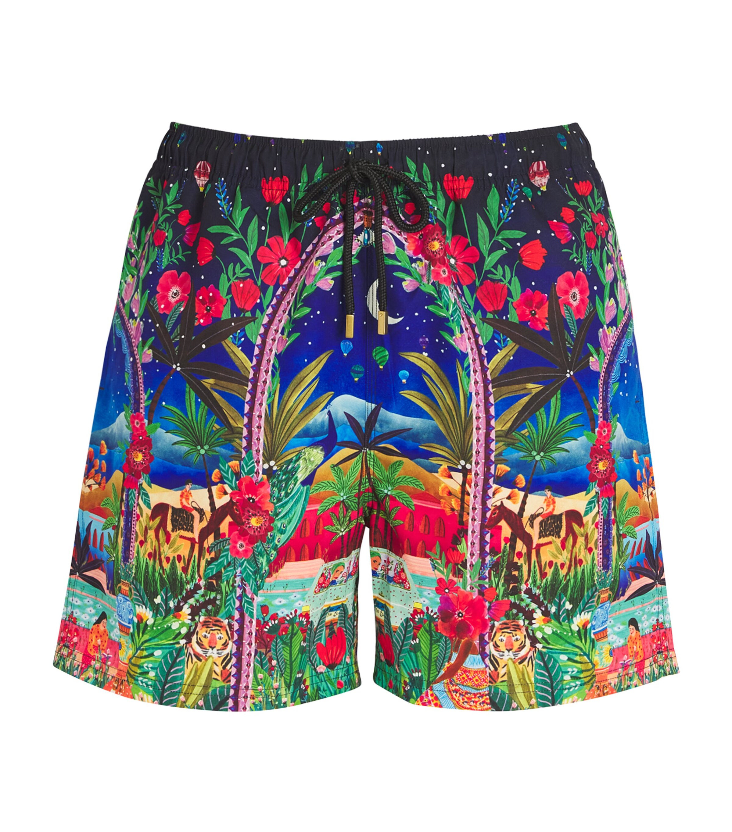 Camilla Mid Length Boardshort Midnight Muses In Multi