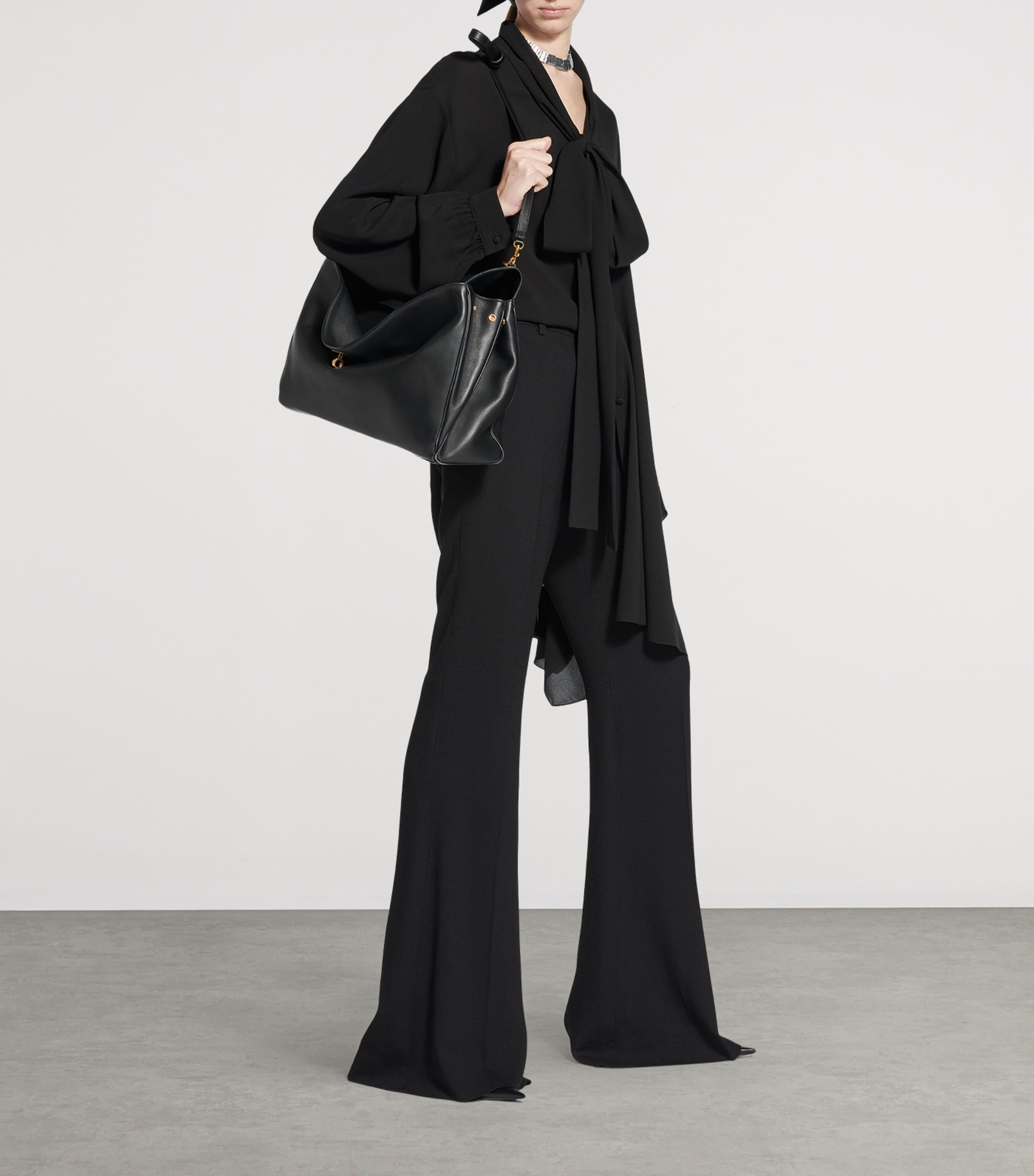 Balenciaga Flared Trousers | Harrods UK