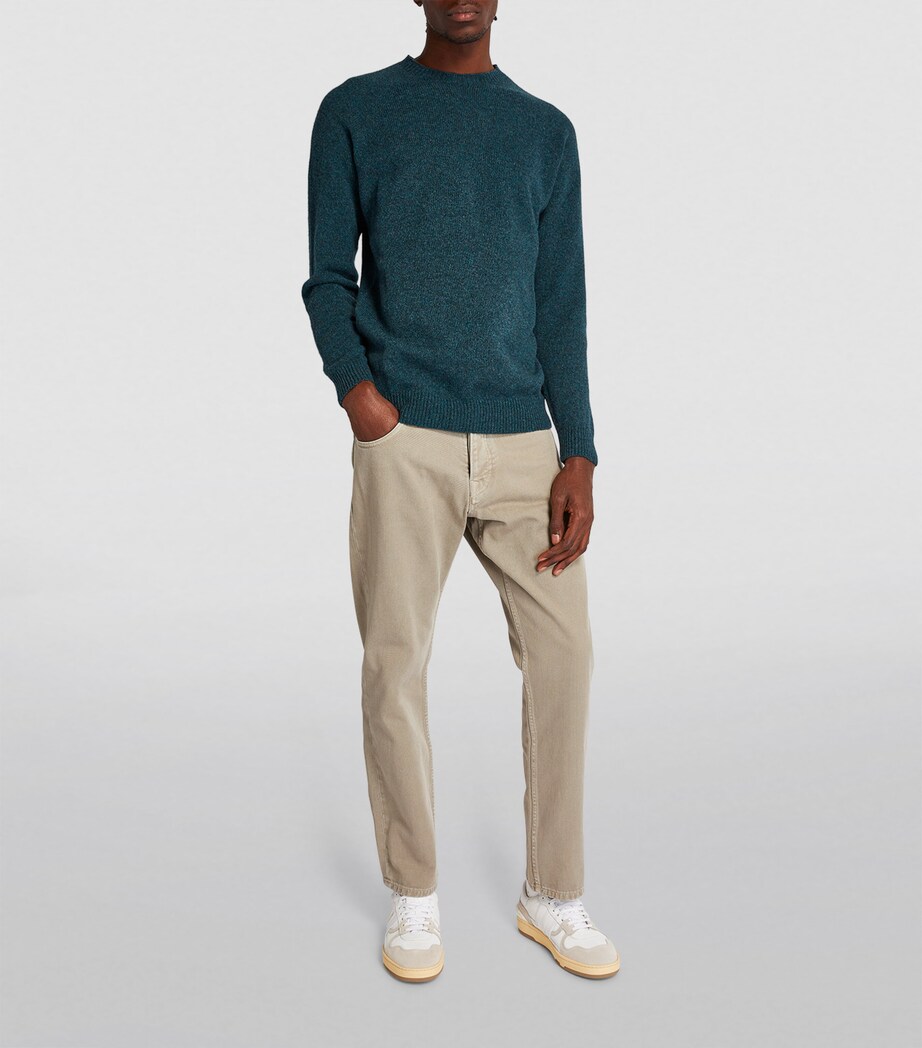 Lambswool Sweater PEACOCK Image 2