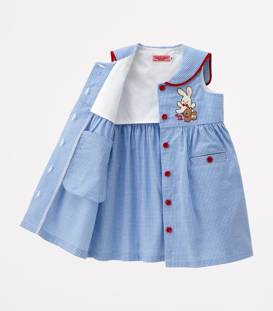 Chieco Saku Gingham Dress (2-7 Years) 15 Image 4
