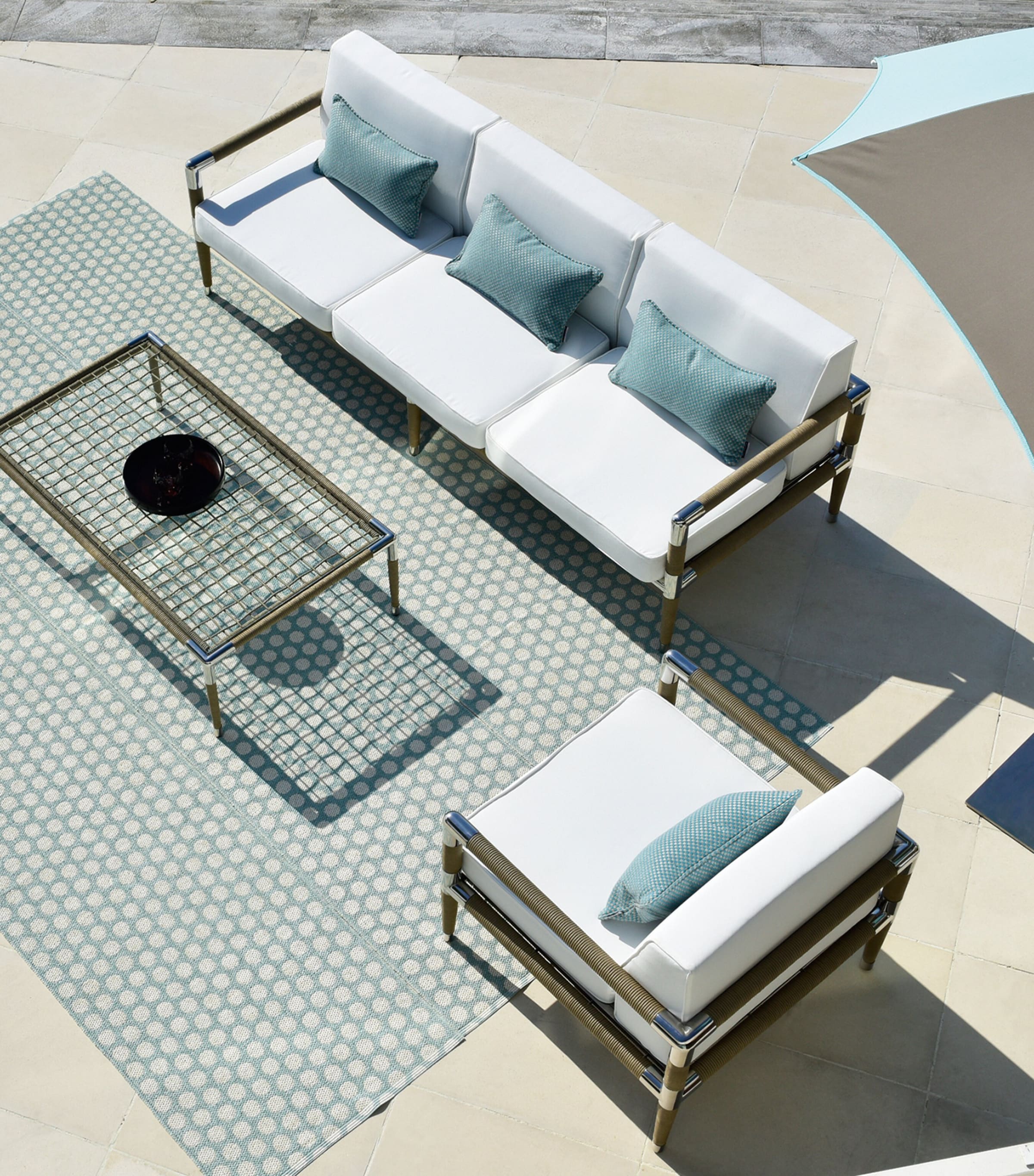 Marina Outdoor Armchair TAUPE Image 6